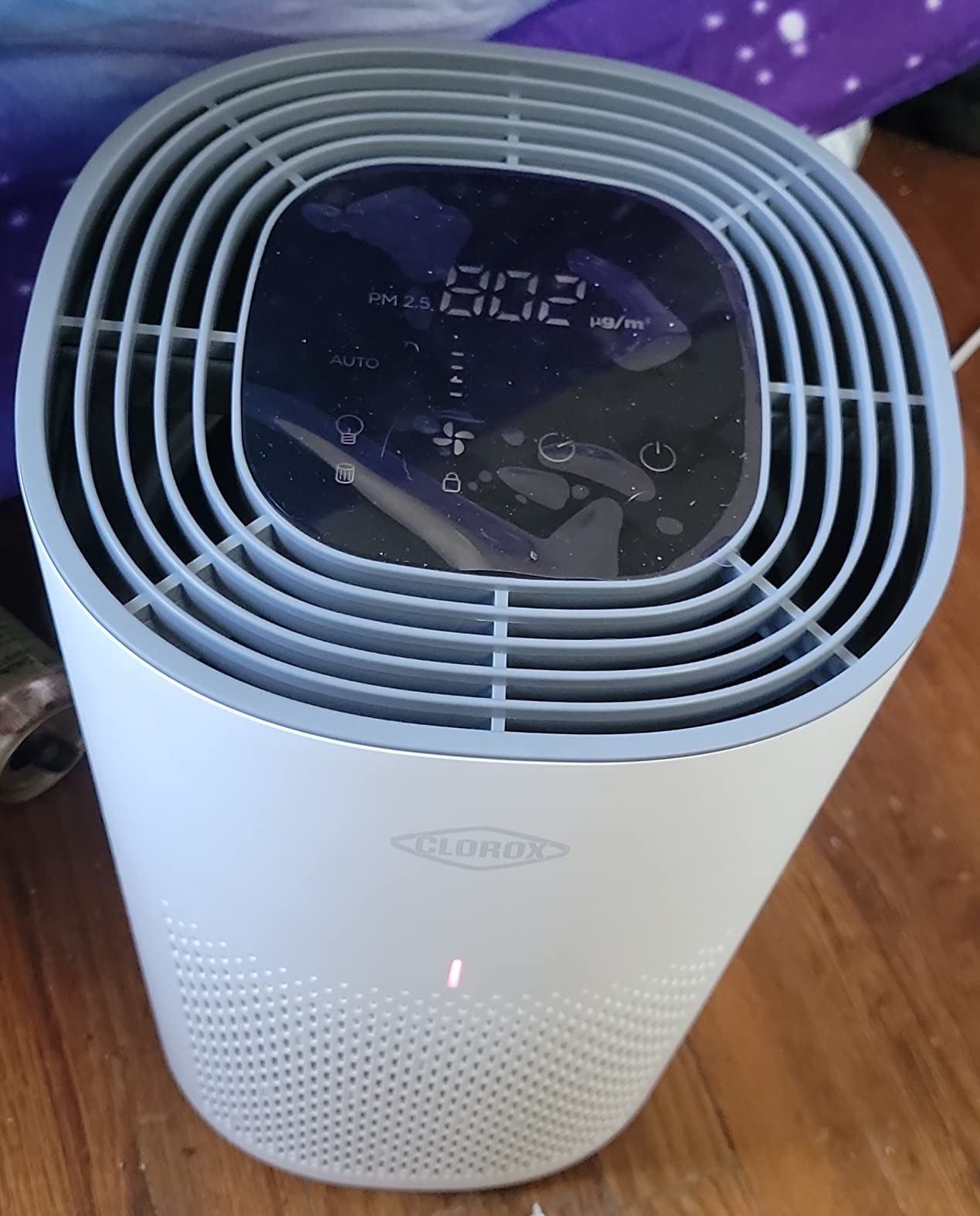 Clorox Medium Room Air Purifiers for Bedroom Home, True HEPA Filter customer photo 2