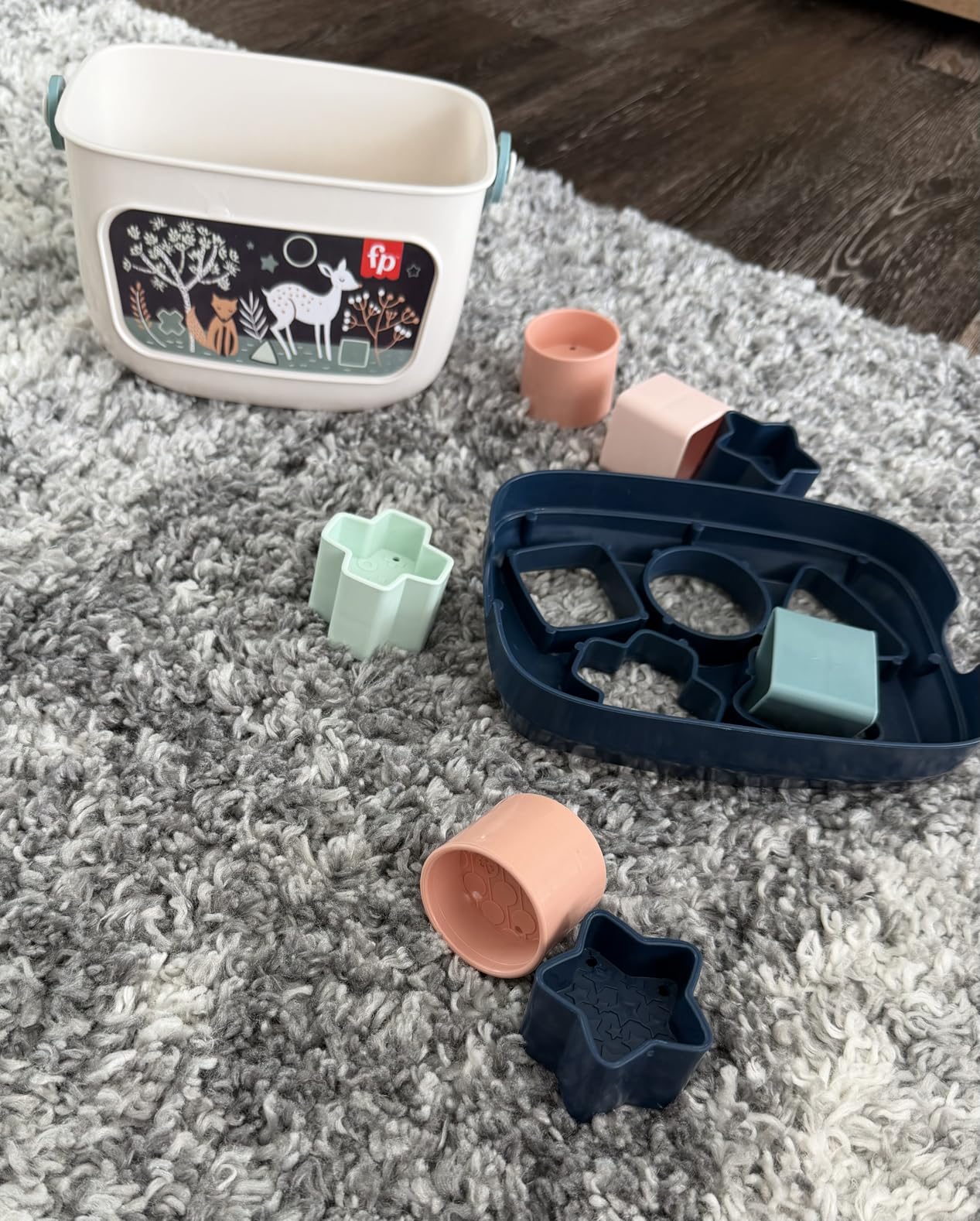 Fisher-Price Baby’s First BlocksToy Set, Navy Fawn customer photo 2