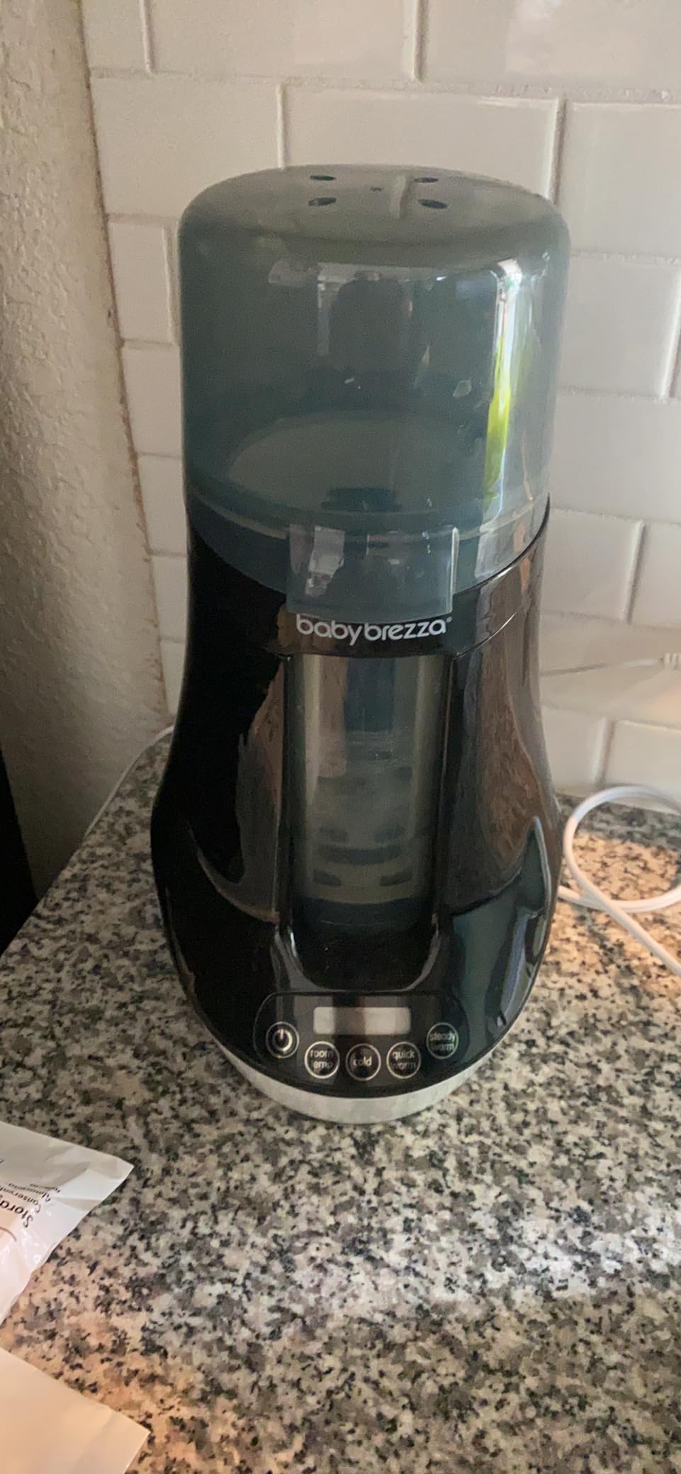 Baby Brezza Fast Baby Milk Warmer for All Bottles of Formula + Breastmilk customer photo 1