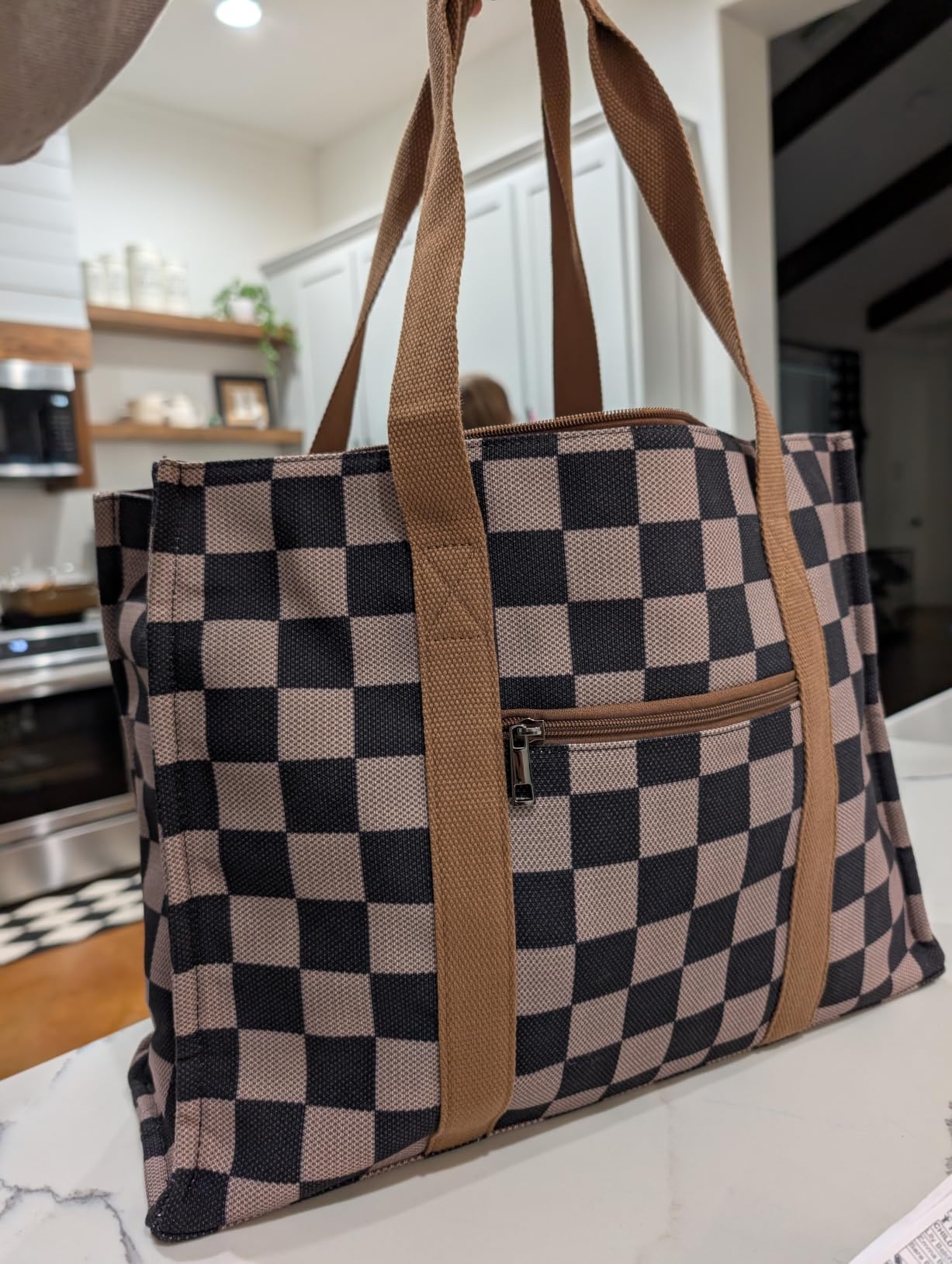 BTOOP Work Tote Bag for Women, Laptop Tote Bag With 15.6 Inch Padded Compartment, Teacher Nurse Bible Bags customer photo 1