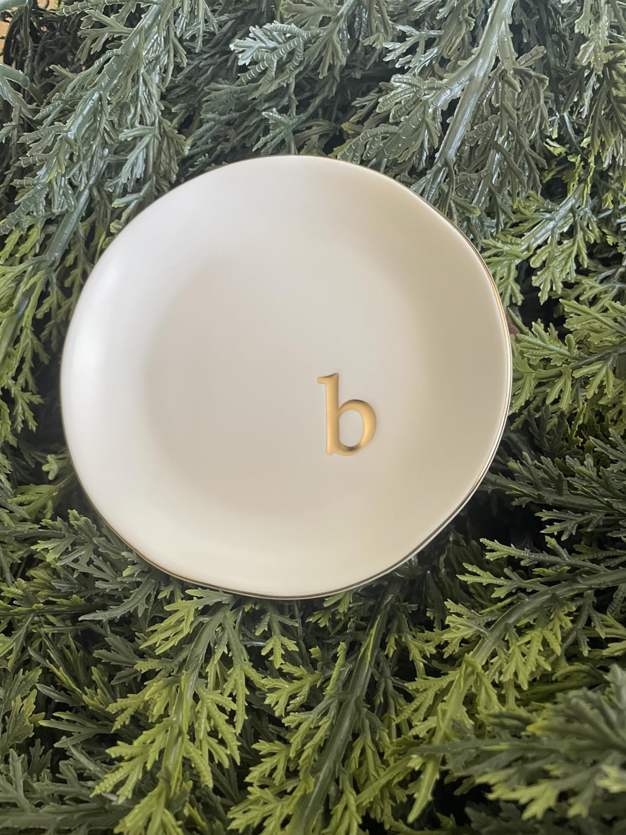 COLLECTIVE HOME Ceramic Jewelry Tray, Trinket Dish, Gifts for Women (M) customer photo 2
