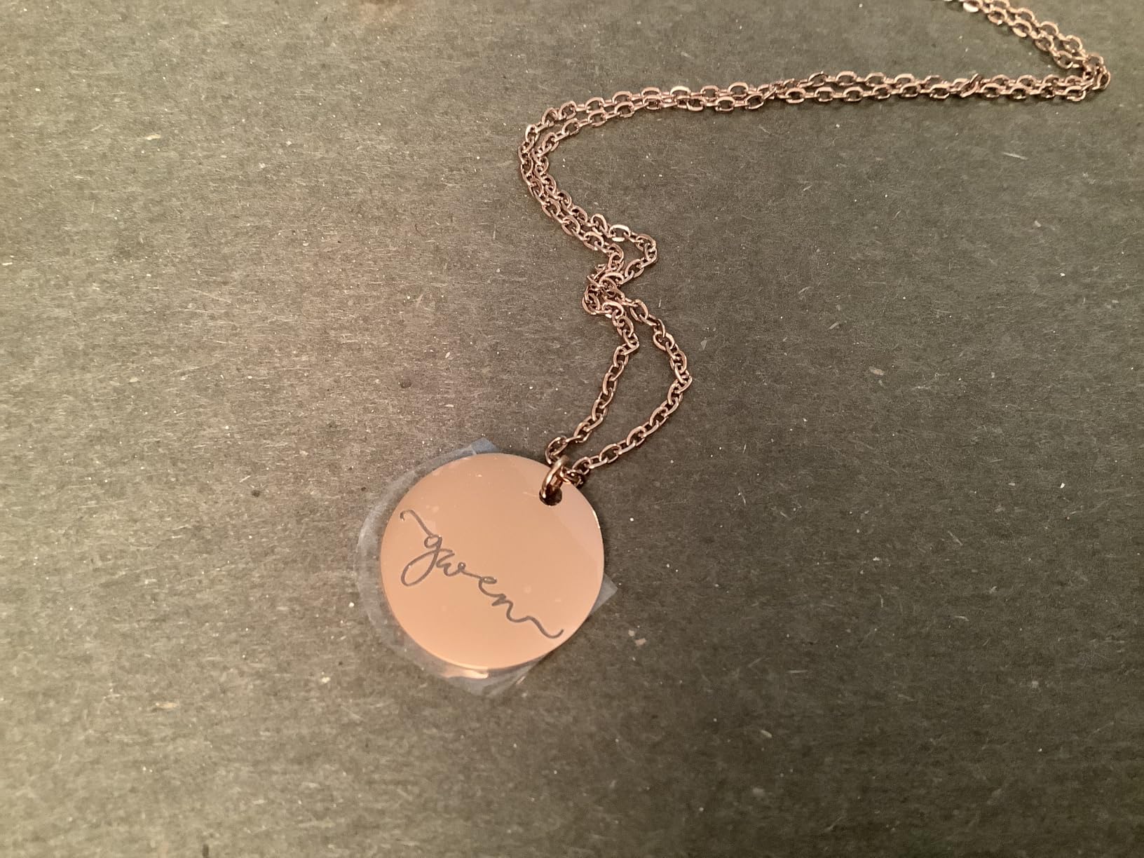 Personalized Birthstone Necklace for Women, Custom Birthstone Name Necklace customer photo 1