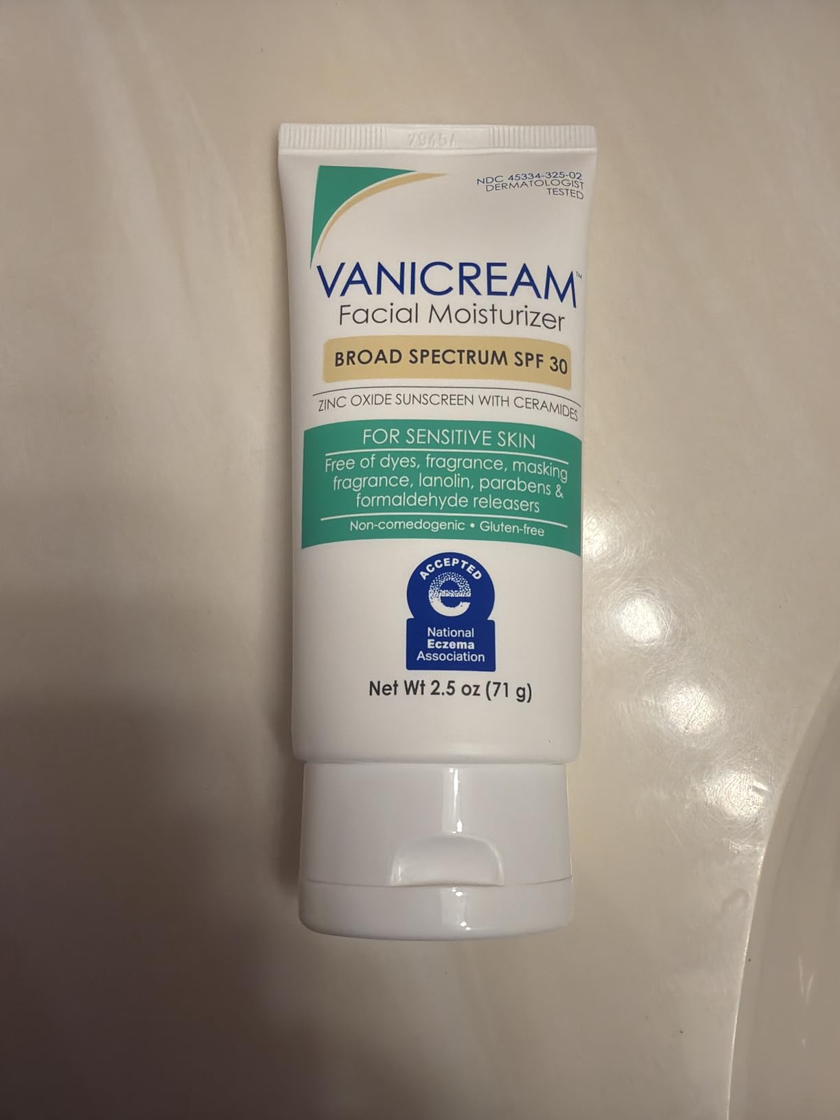 Vanicream Facial Moisturizer SPF 30 Zinc Oxide Mineral Sunscreen, 2.5 Fl Oz customer photo 2