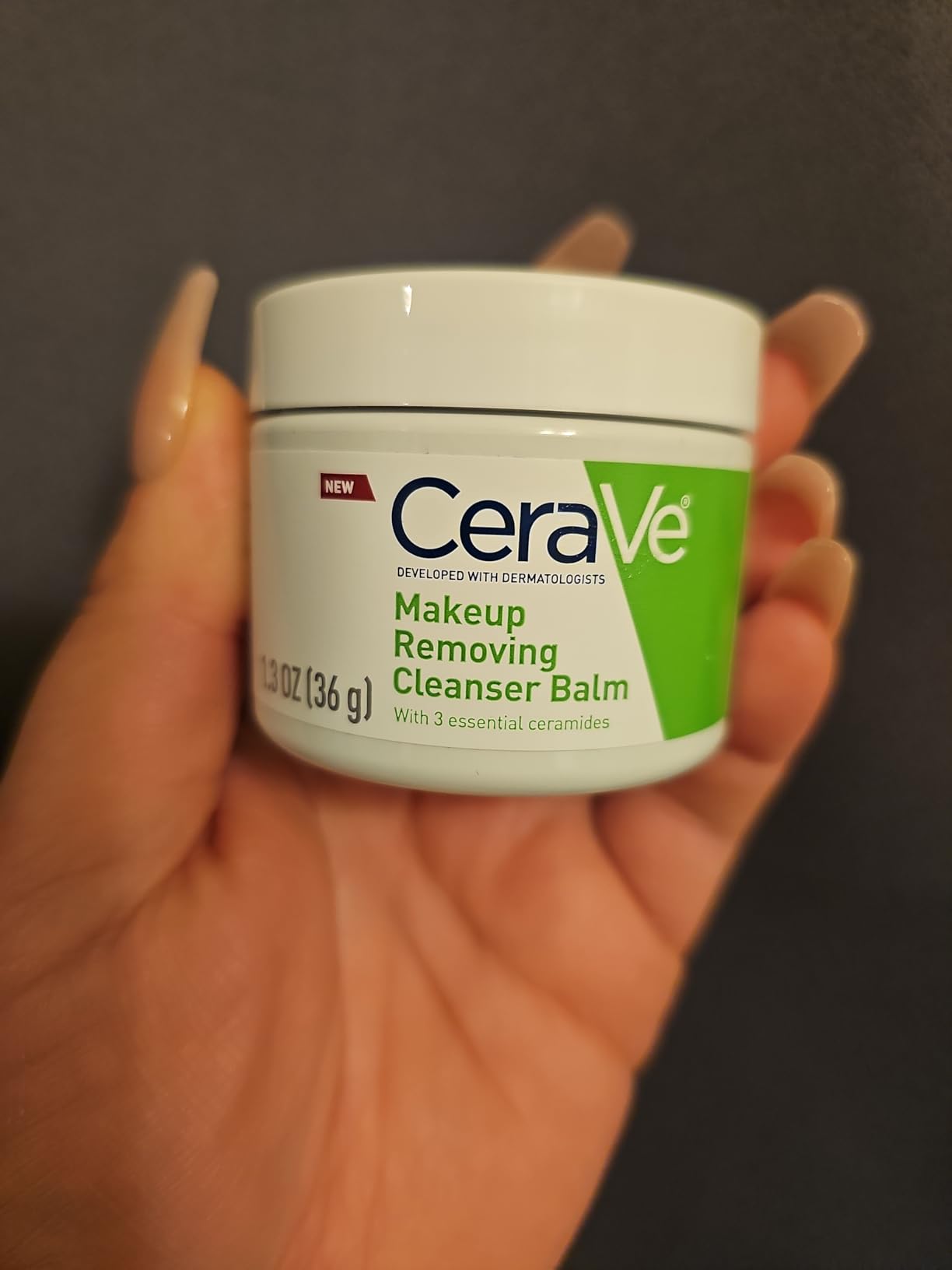CeraVe Cleansing Balm, Hydrating Makeup Remover with Jojoba Oil, 1.3oz customer photo 2