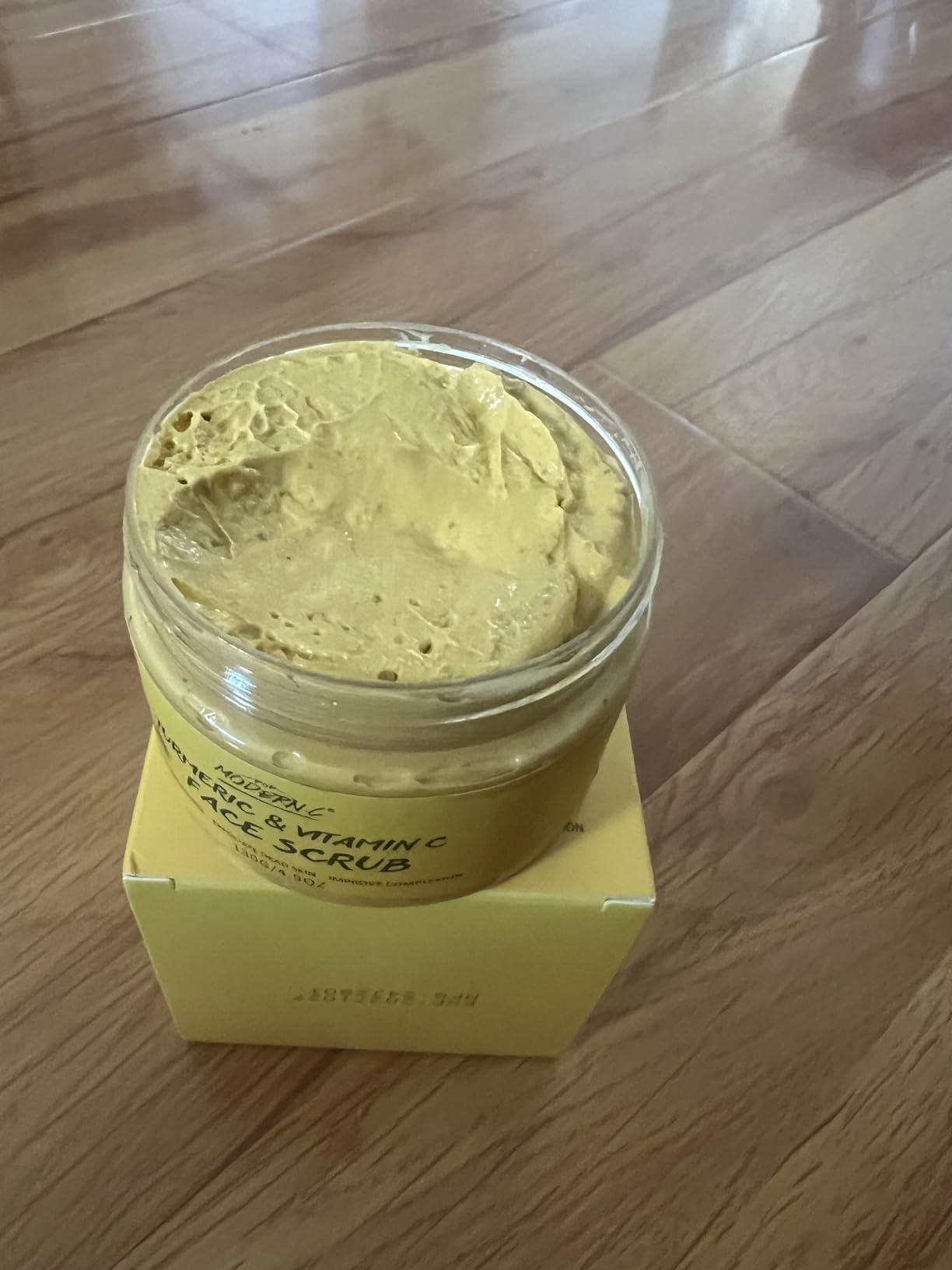 Vitamin C Turmeric Face Scrub Facial Scrub Exfoliating Dark Spot Exfoliator customer photo 2