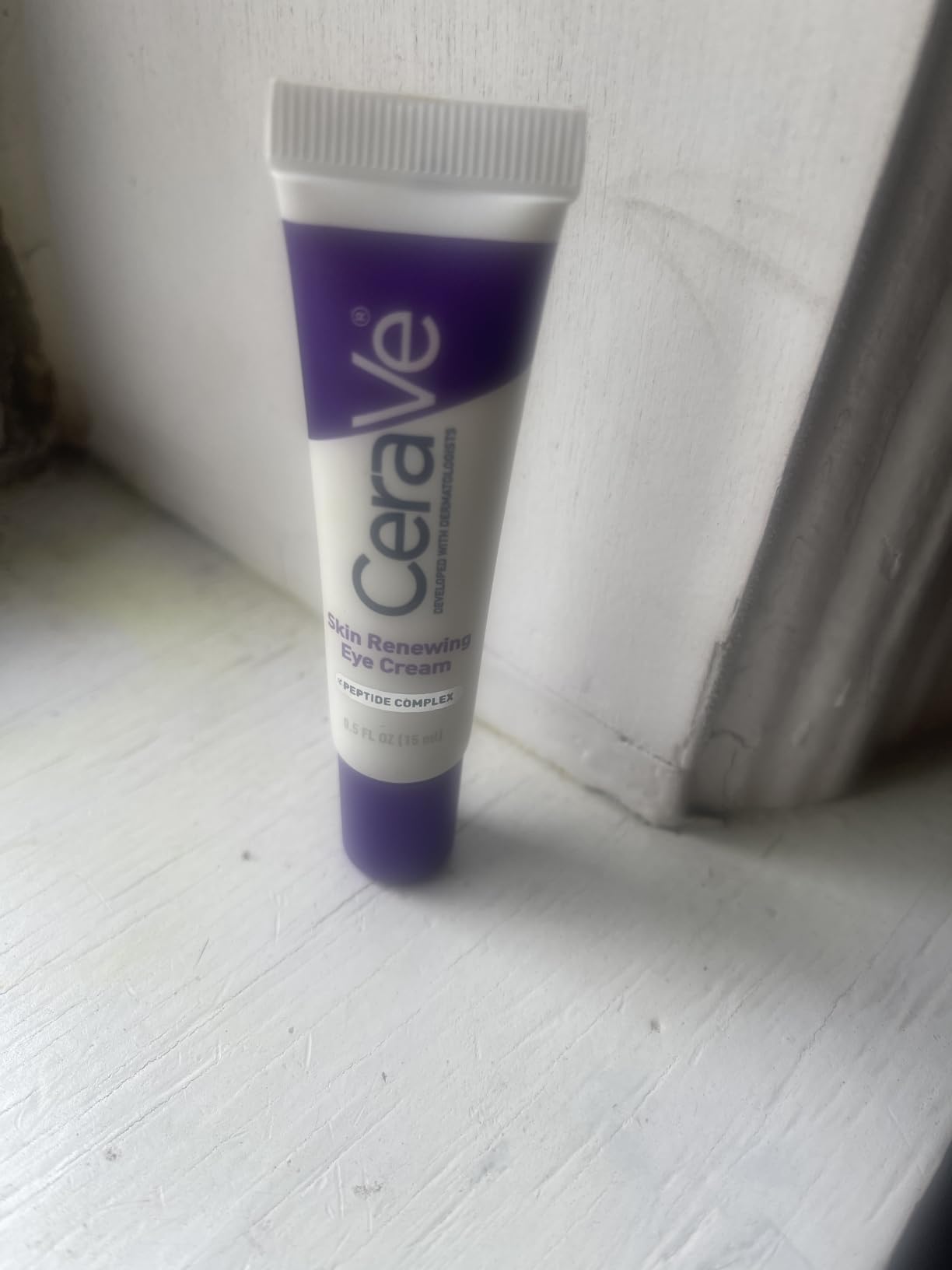 CeraVe Eye Cream for Wrinkles with Peptides, Caffeine & Niacinamide, 0.5oz customer photo 1