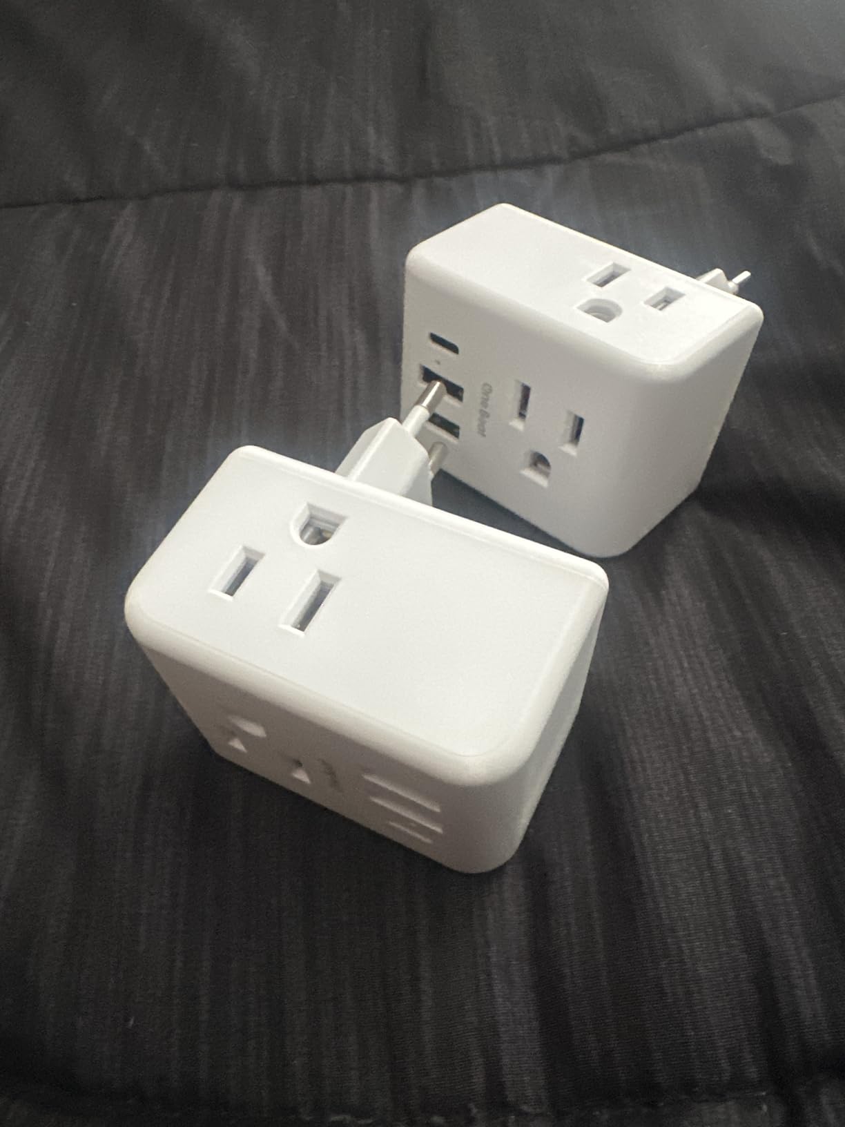 2 Pack European Travel Plug Adapter, Type C Plug Adapter Travel Essentials customer photo 1