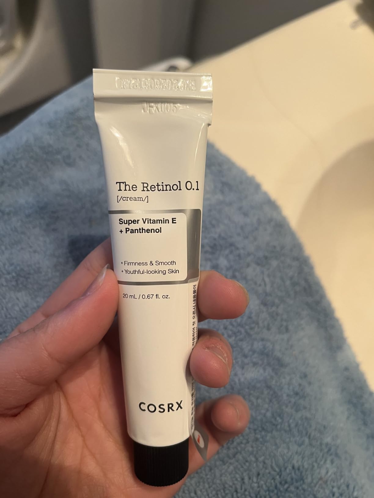 COSRX Retinol 0.1% Cream, Anti-Aging Eye & Neck Cream (0.67 fl.oz) customer photo 2