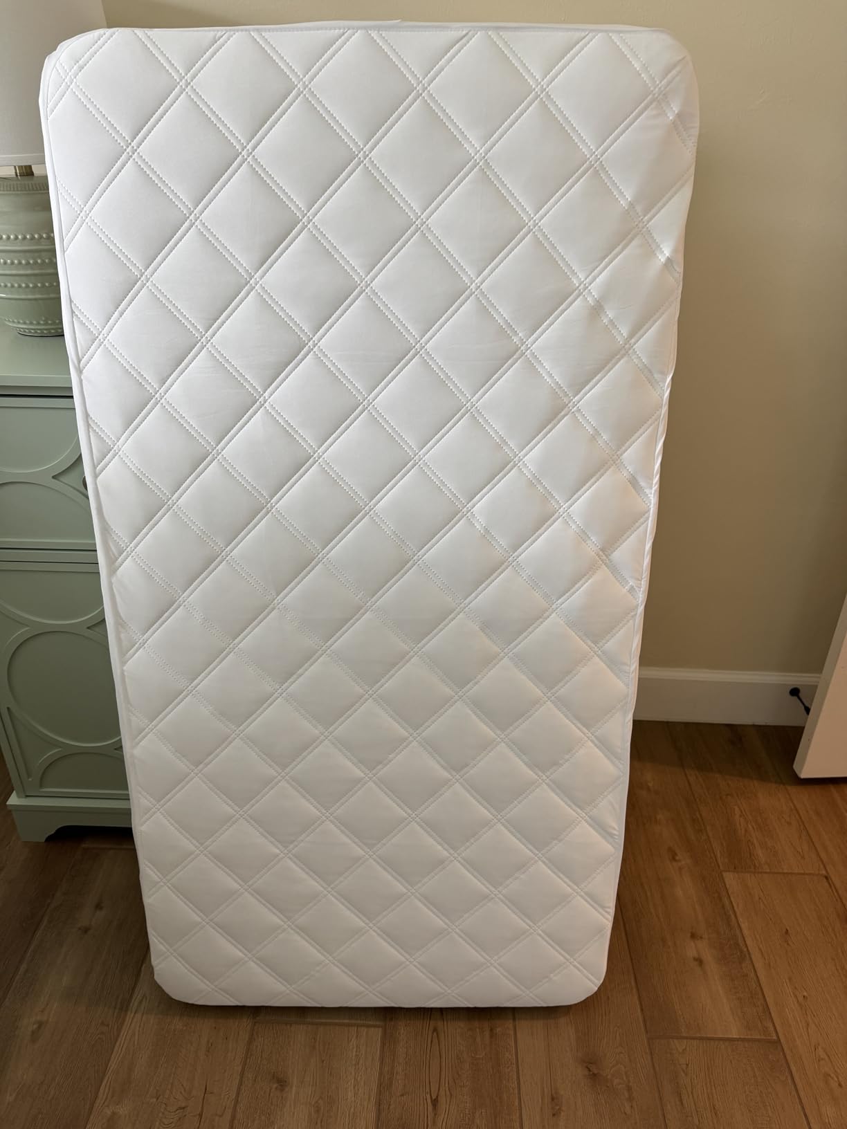 Yoofoss Waterproof Crib Mattress Protector Sheets Fitted 2 Pack 52''x28'' customer photo 2