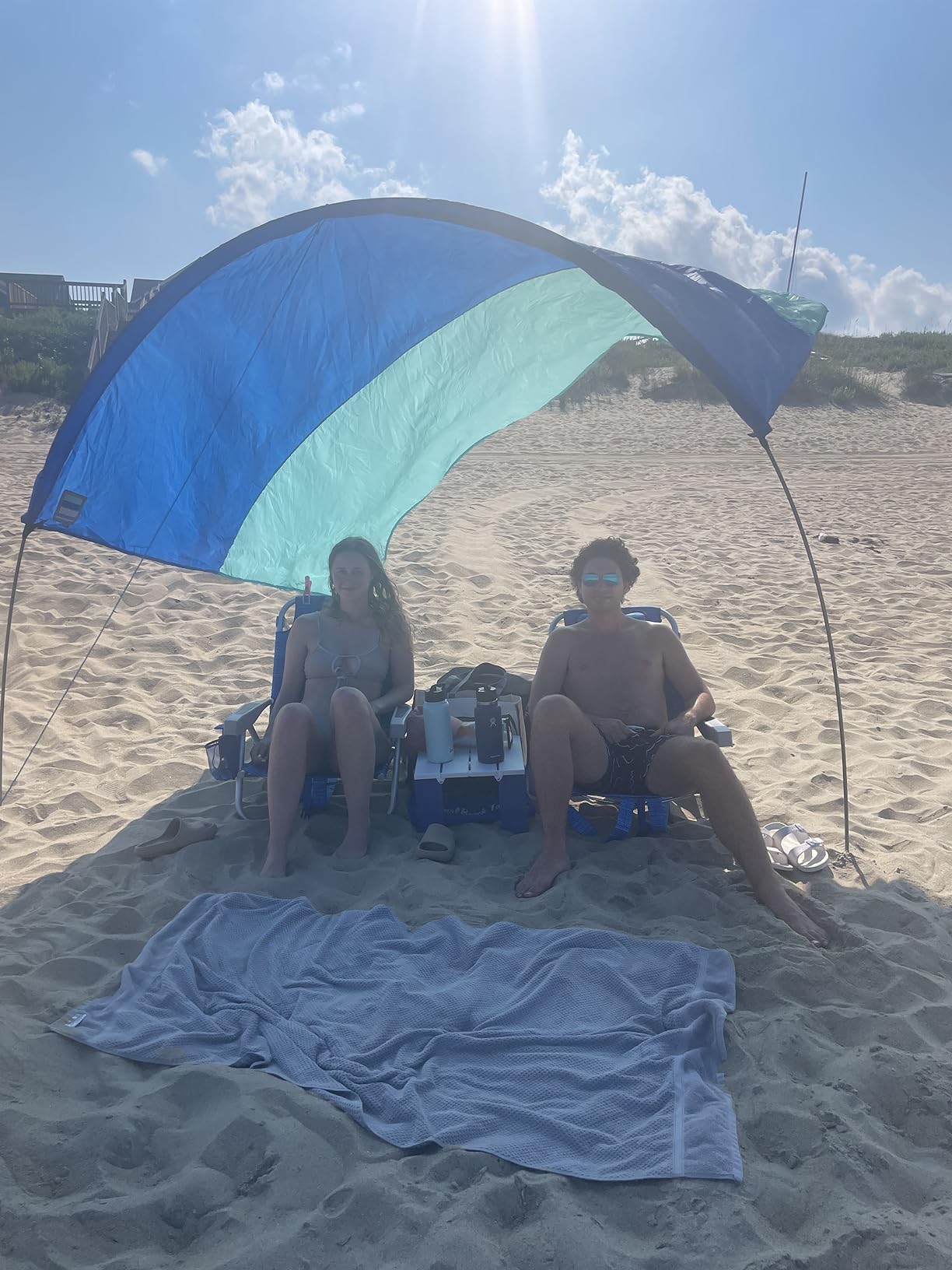 Shibumi Shade Quiet Canopy Version | Beach Tent | Sets Up in 3 Mins customer photo 1
