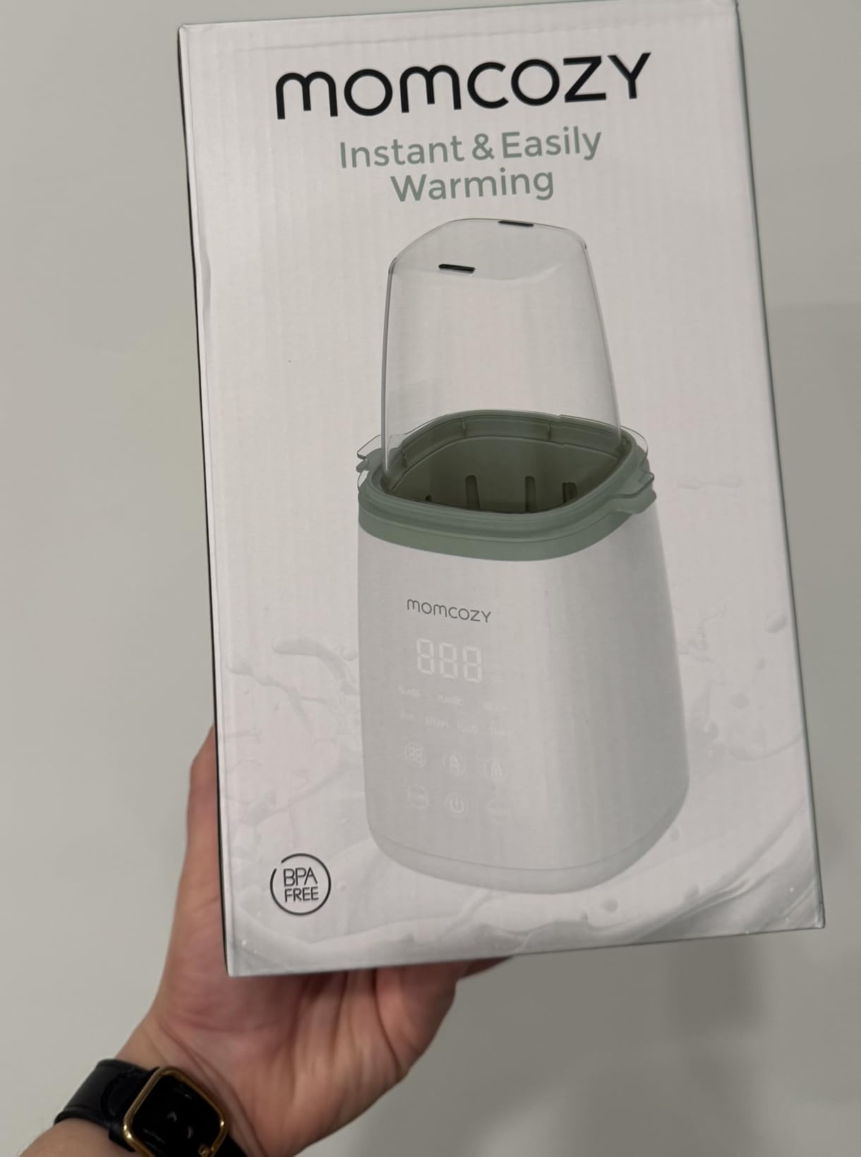 Momcozy Bottle Warmer for Baby, Fast Heating Breastmilk for All Bottles customer photo 1