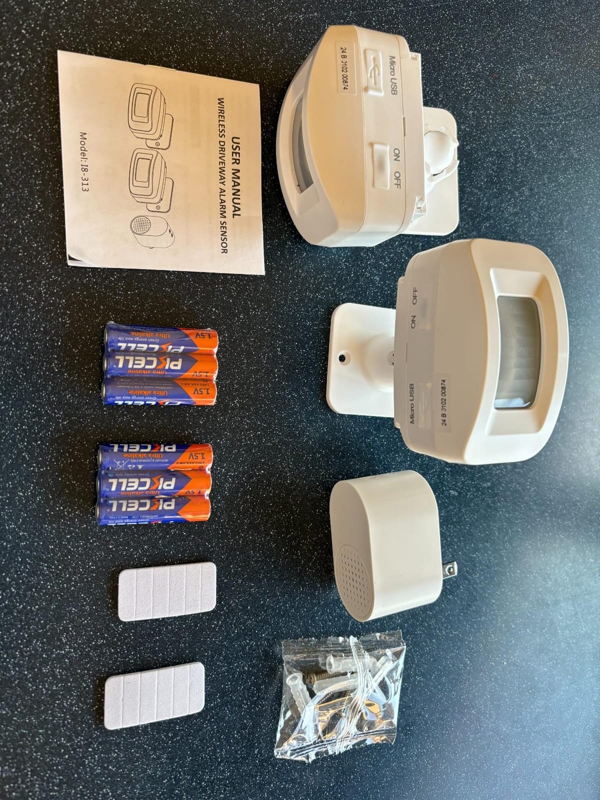 Driveway Alarms Wireless Outside, Weatherproof Motion Sensor Alarm System customer photo 1