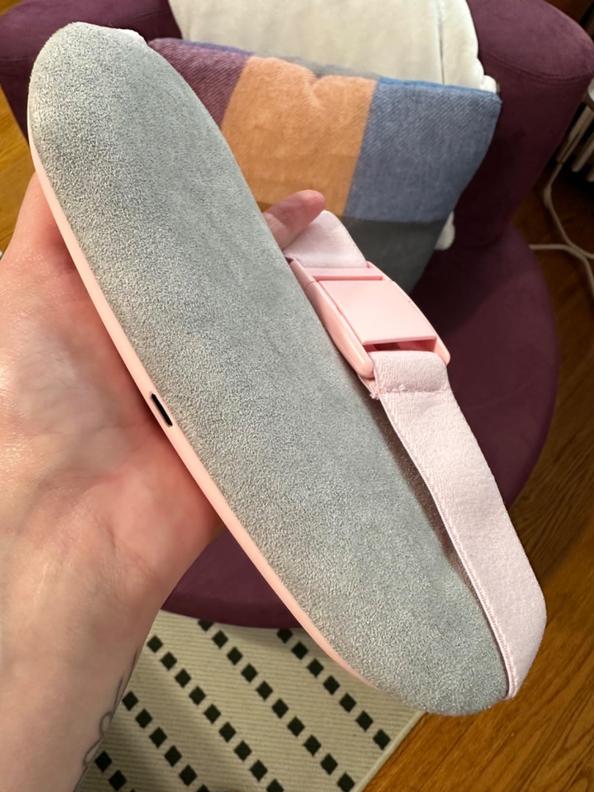 Portable Heating Pad for Period Cramps: 6 Heat Levels and 6 Massage Modes customer photo 2