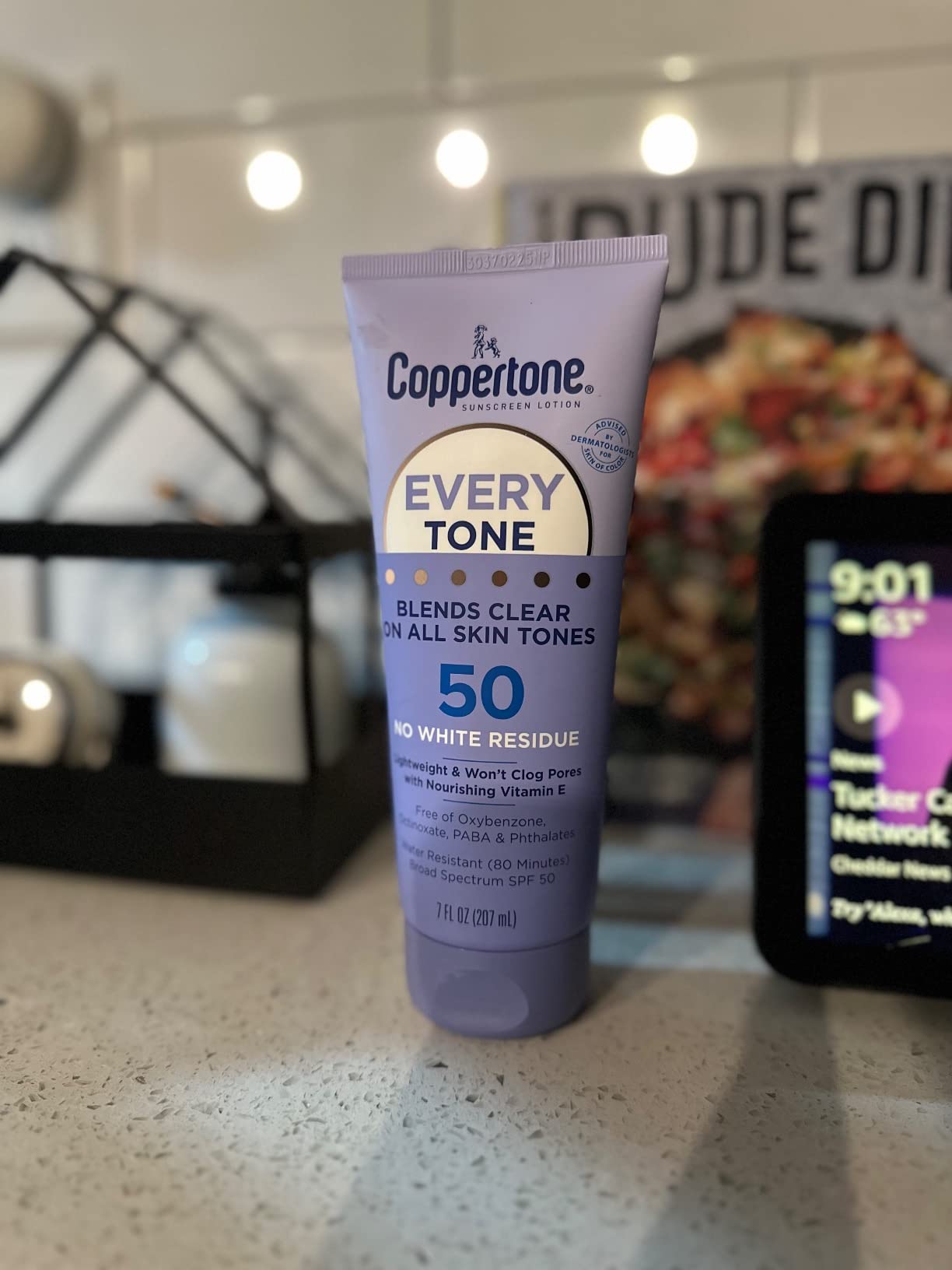 Coppertone Every Tone Face and Body Sunscreen Lotion SPF 50, 7 FL OZ customer photo 1