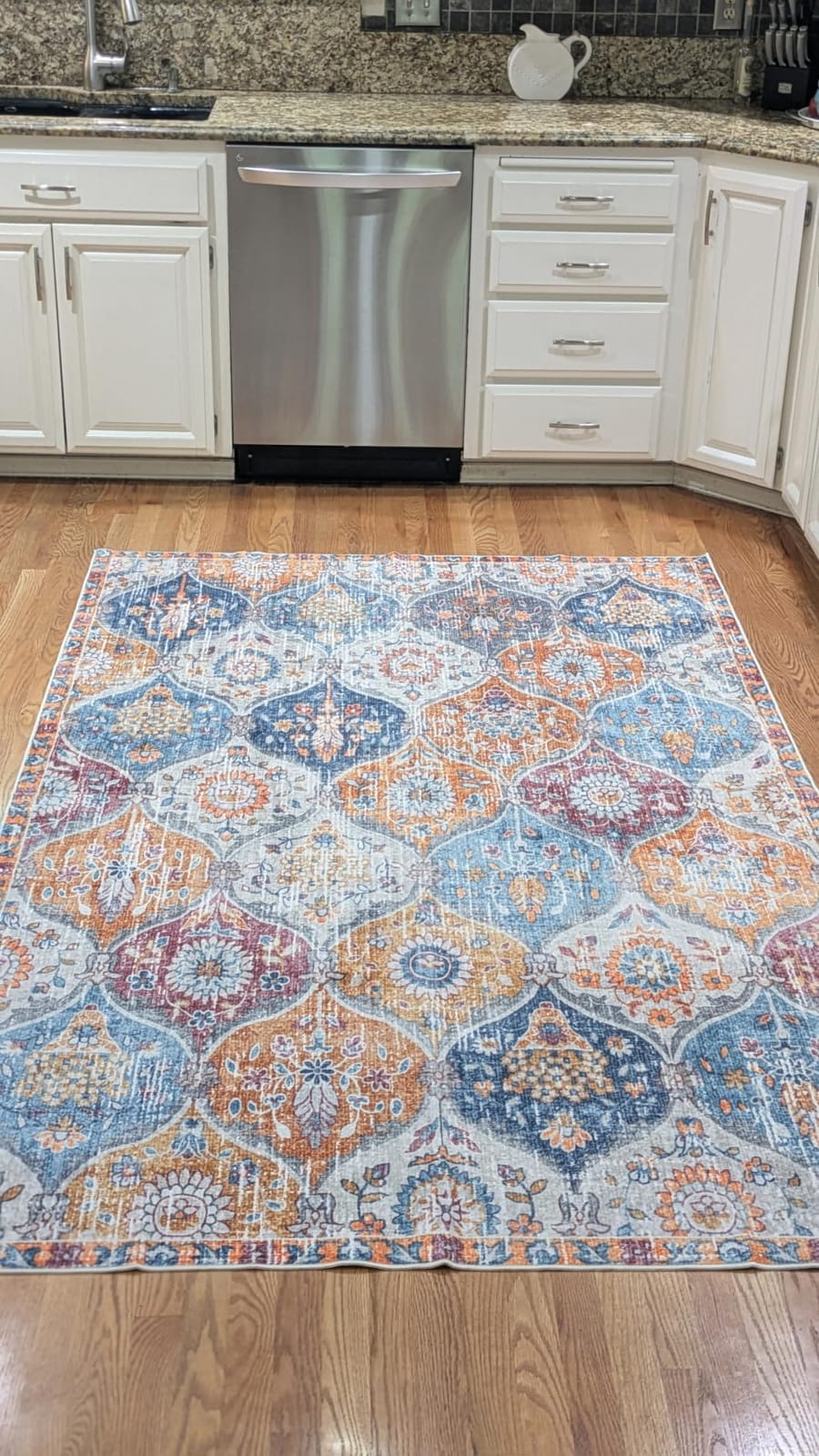 Lahome Washable Rugs for Entryway, 2x3 Kitchen Rugs Non Slip Washable customer photo 1
