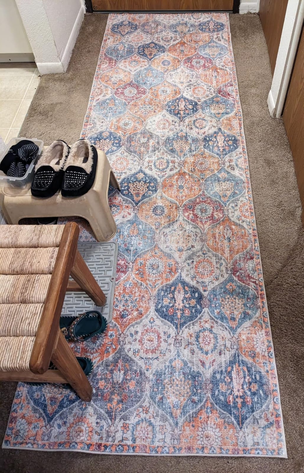 Lahome Washable Rugs for Entryway, 2x3 Kitchen Rugs Non Slip Washable customer photo 2