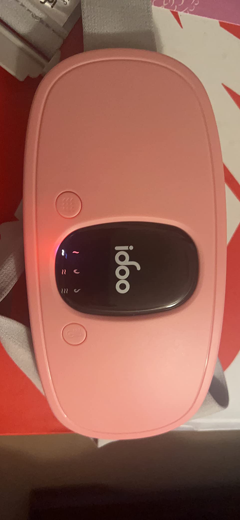 iDOO Cordless Heating Pad for Menstrual Cramps, Lightweight & Portable customer photo 2