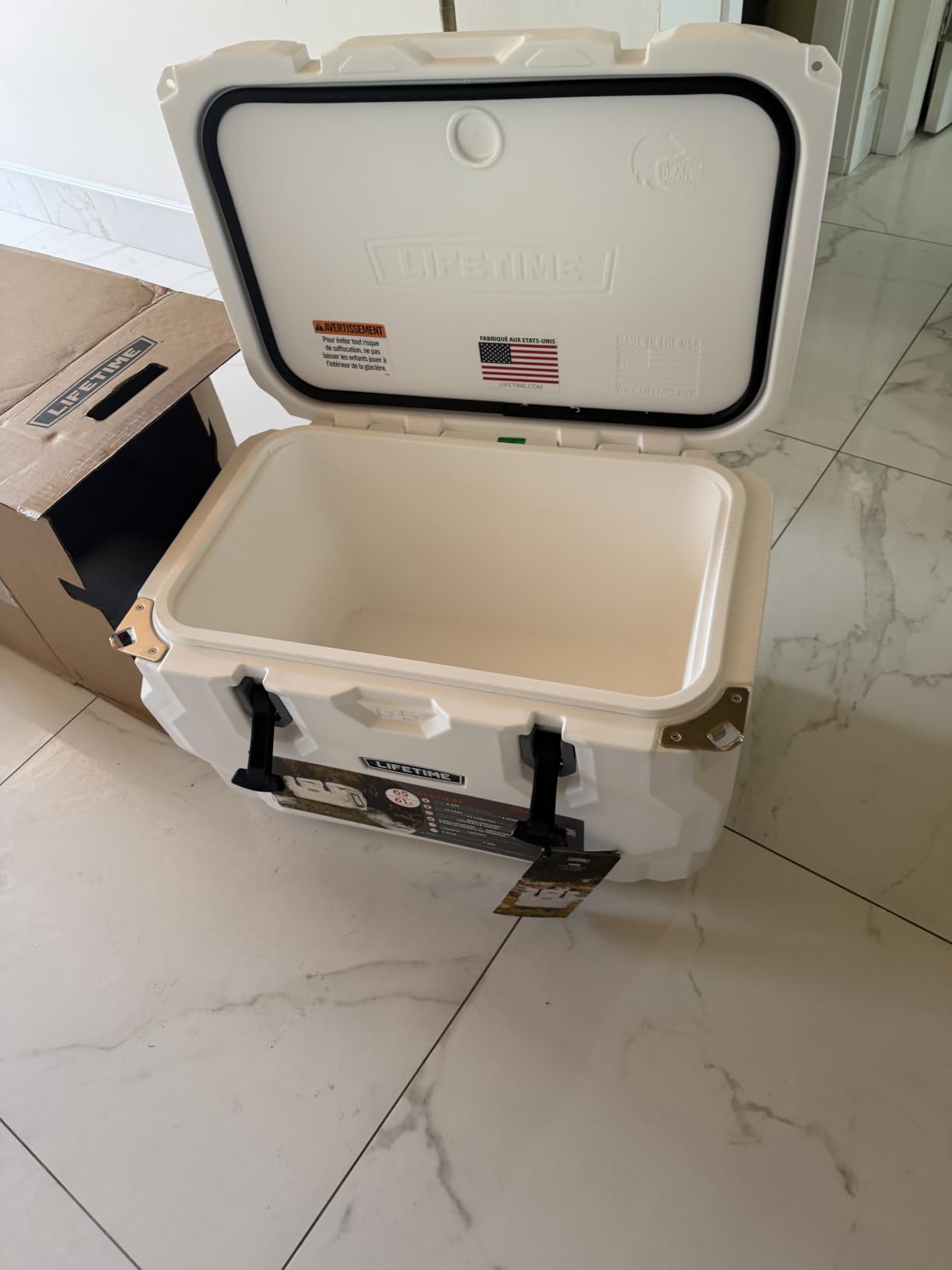 Lifetime Hard Cooler, High Performance Ice Chest customer photo 1