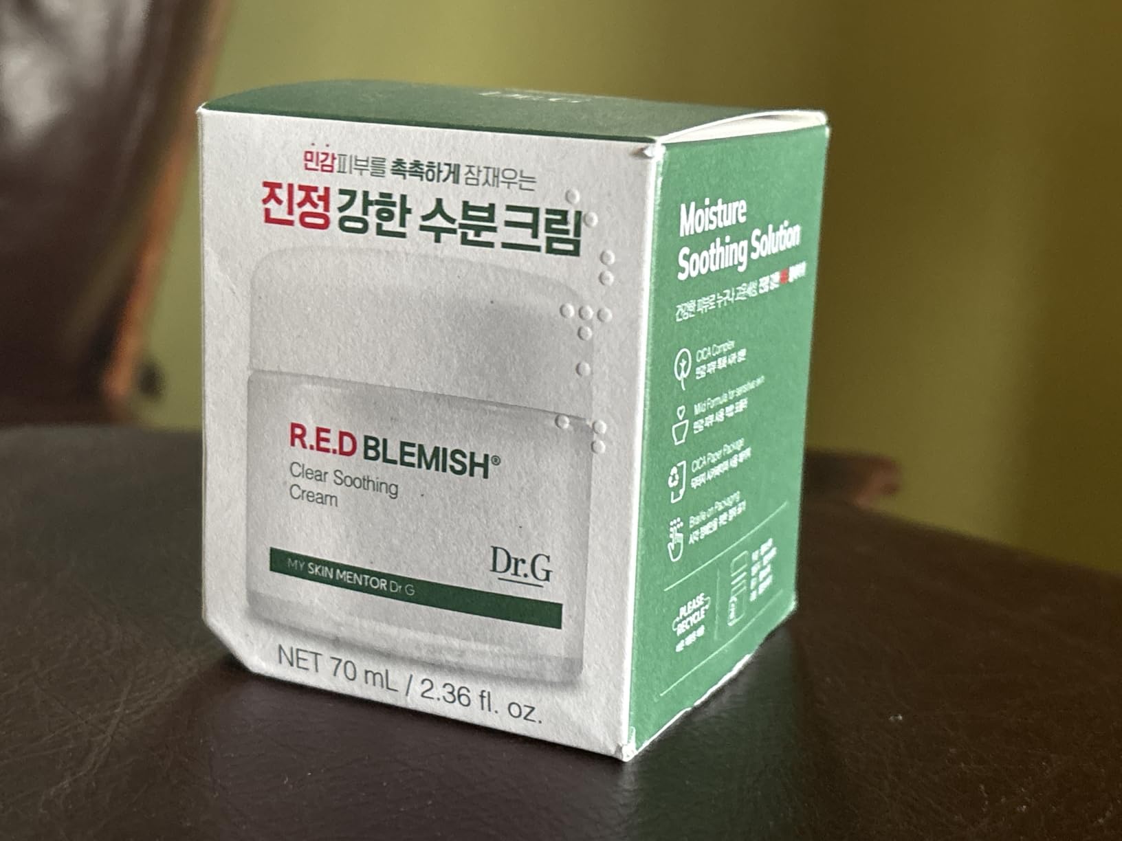 Dr.G R.E.D. Blemish Clear Soothing Face Cream, 2.36 fl oz customer photo 2