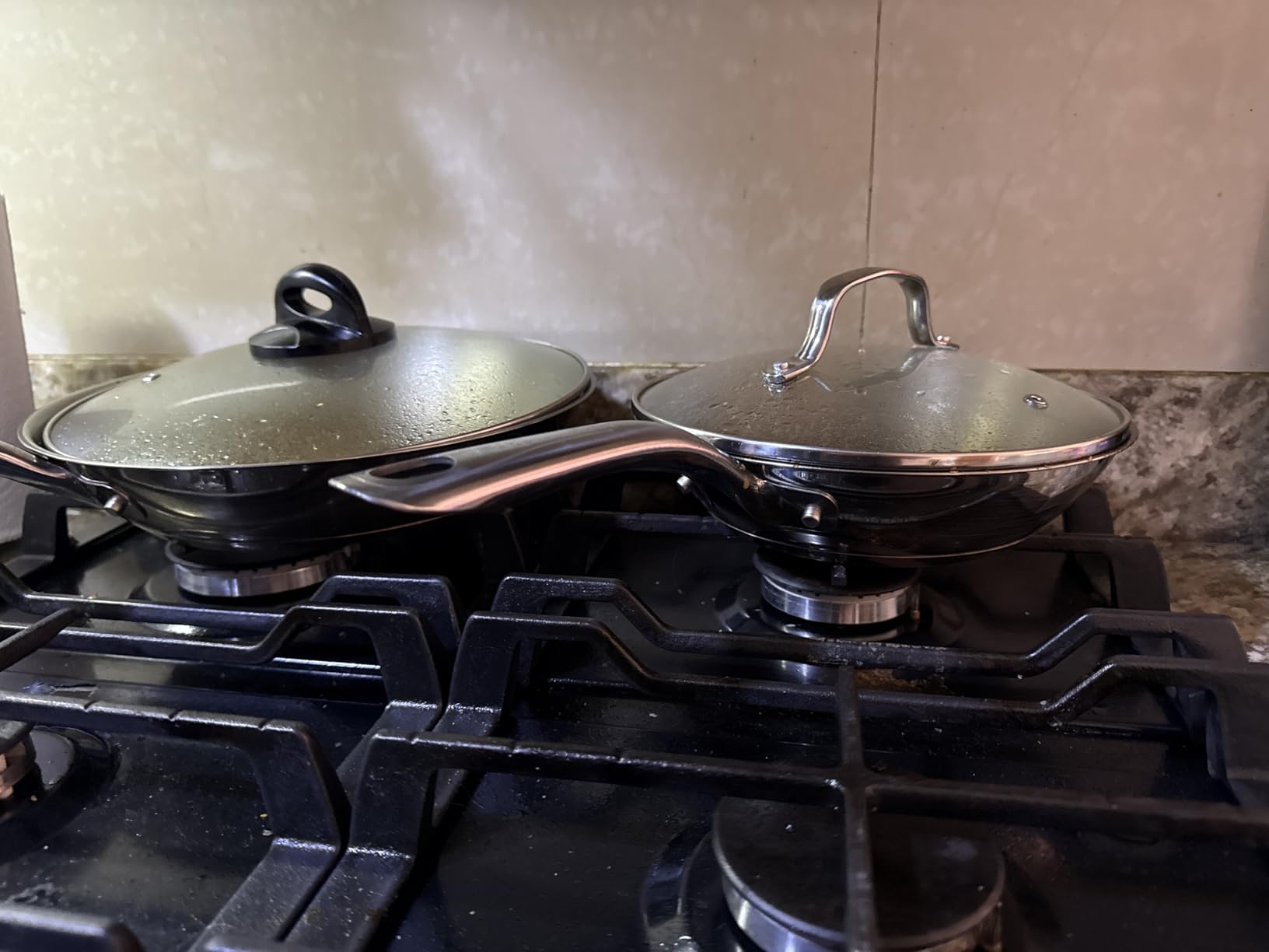 T-fal Stainless Steel Pots and Pans Set 11 Piece, Induction, Oven Broiler Safe 500F, Kitchen Cooking Set w/Fry Pans, Saucepans, Saute Pan, Steamer, Cookware, Dishwasher Safe, Silver customer photo 2