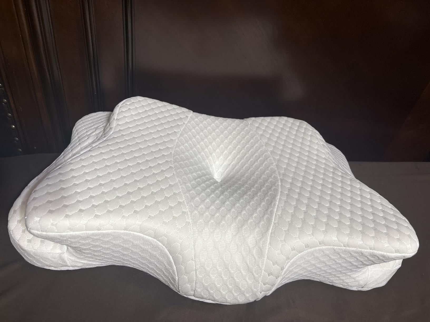 CHxxy Memory Foam Pillows, Cervical Pillow for Neck & Shoulder Pain Relief customer photo 1