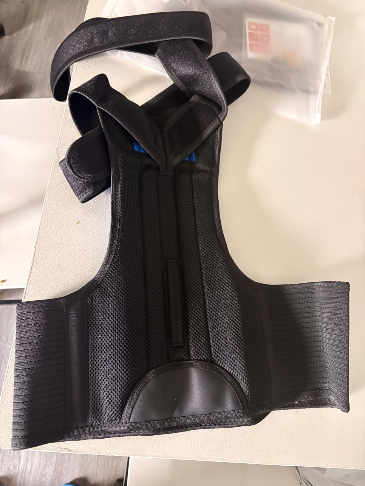 Upgraded Posture Corrector Back Brace for Men and Women, New Version Lumbar Support for Posture Improving and Pain Relief, Full Back Support for Neck, Shoulder, Waist Pain, L customer photo 2