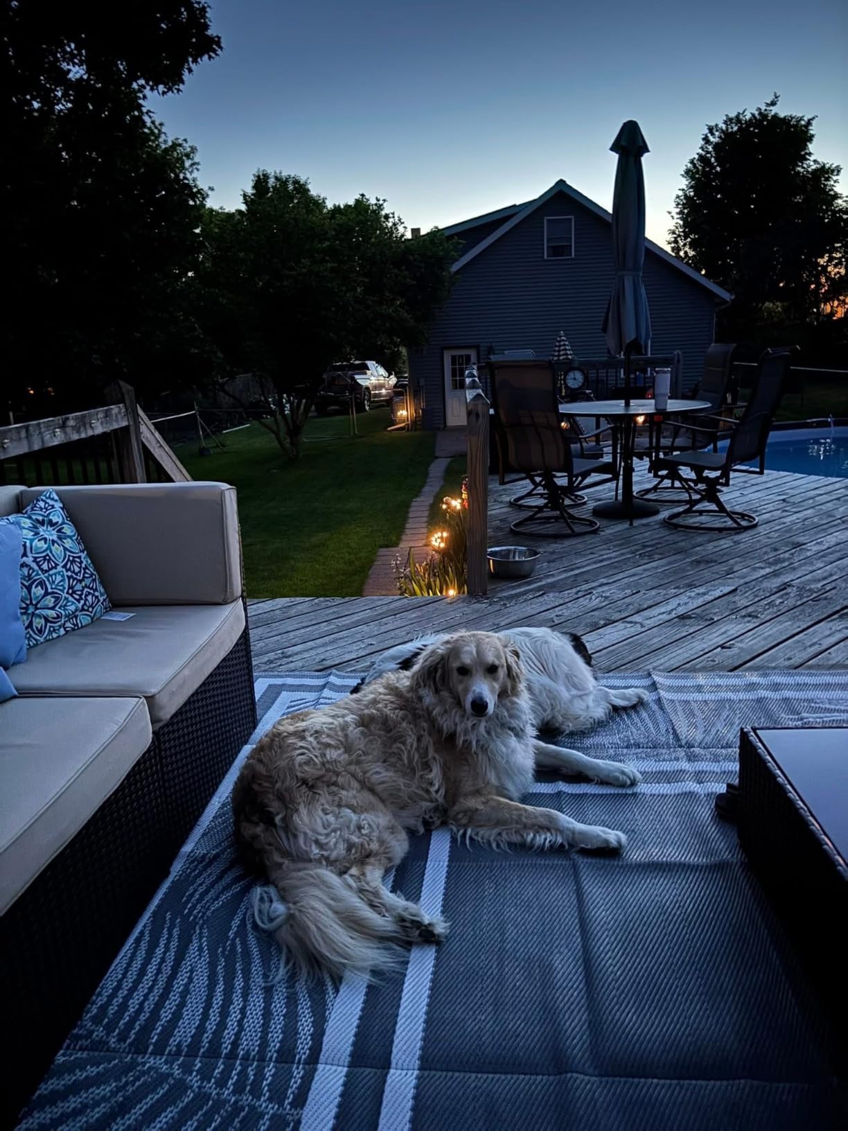 ASMAD Solar Lights Outdoor(4 Pack-32 LEDs),Solar Garden Lights,Fairy Lights customer photo 1