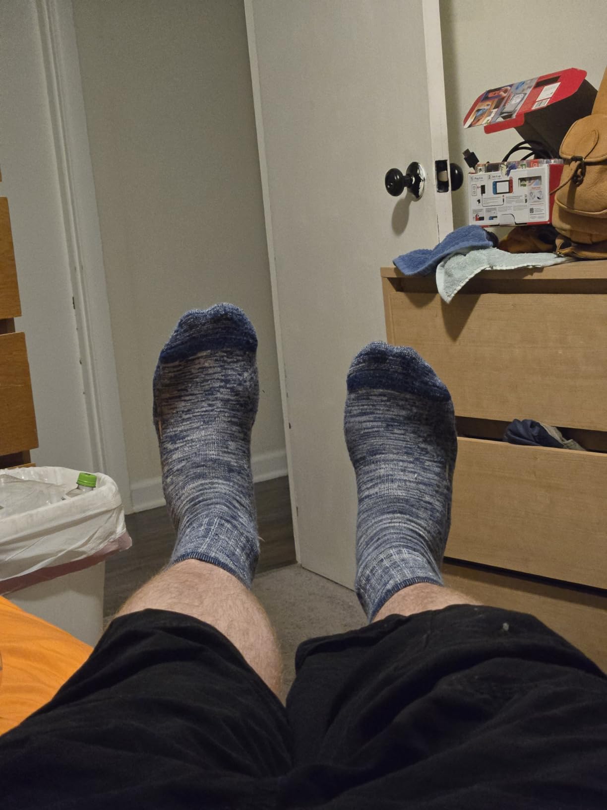 innotree Men's Merino Wool Hiking Socks 3 Pairs customer photo 1