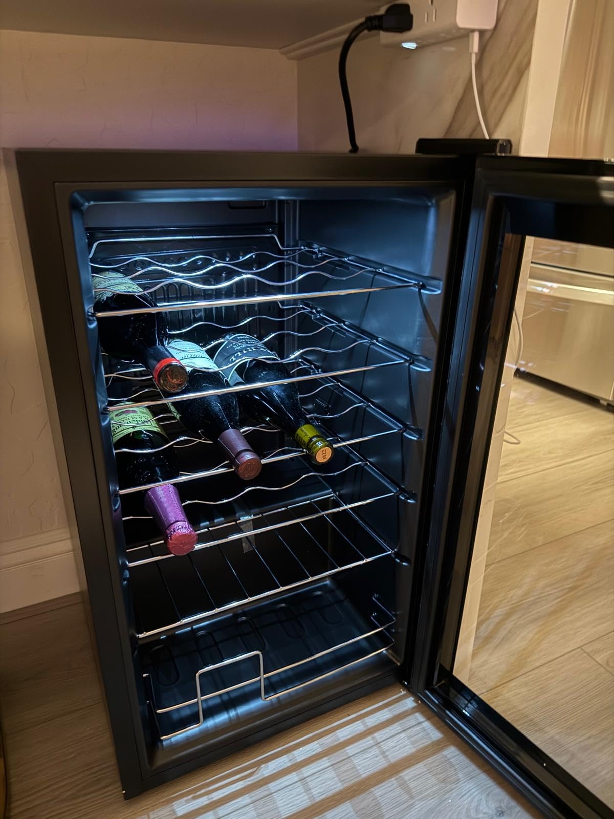 BODEGA COOLER 24 Bottle Wine Cooler, Wine Fridge for Office, Kitchen & Bar customer photo 1