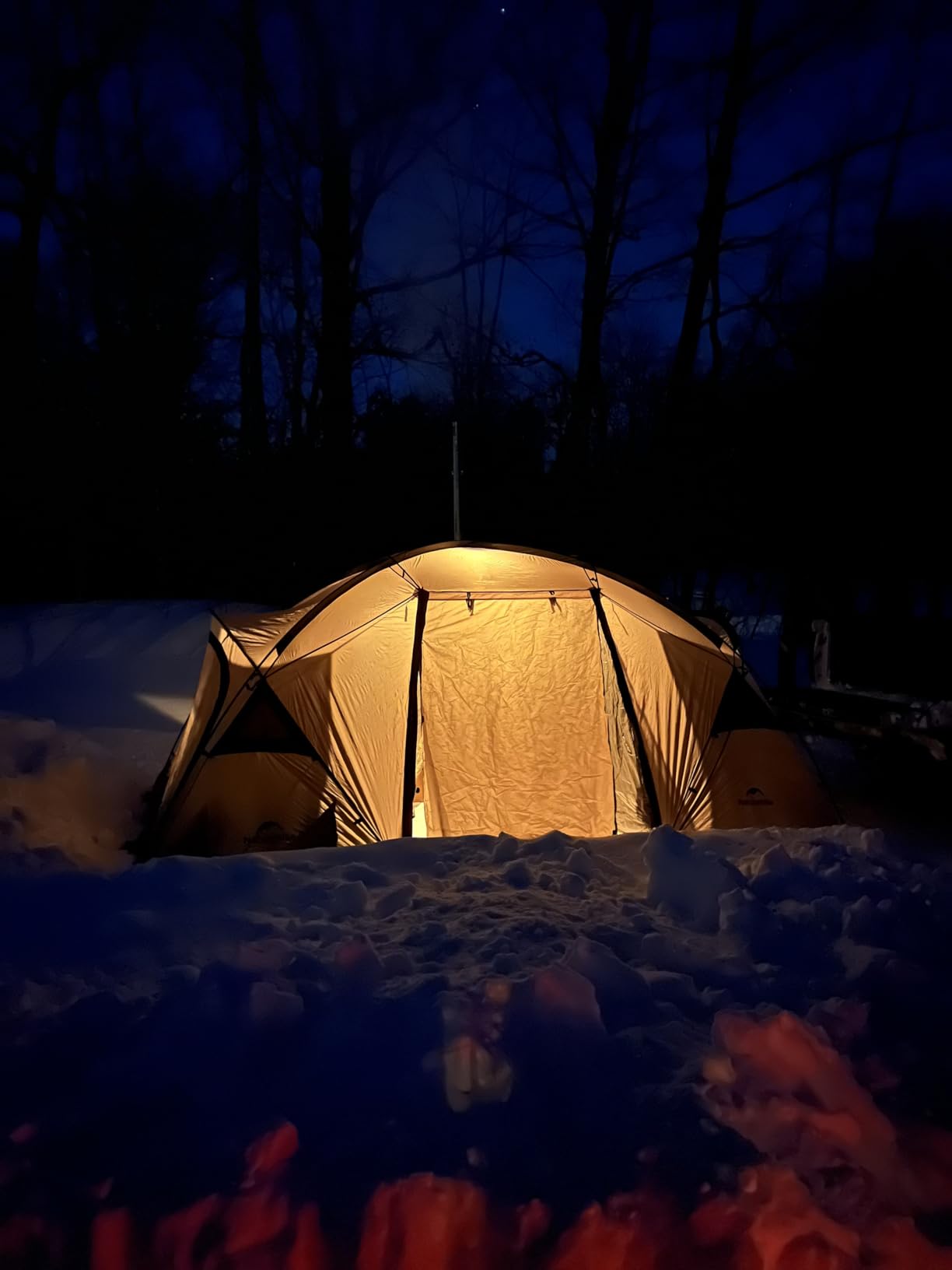 Naturehike Massif Hot Tent with Stove Jack, Waterproof Windproof 4 Season Tent, 2/4 Person Cold Weather Winter Tents for Camping customer photo 1