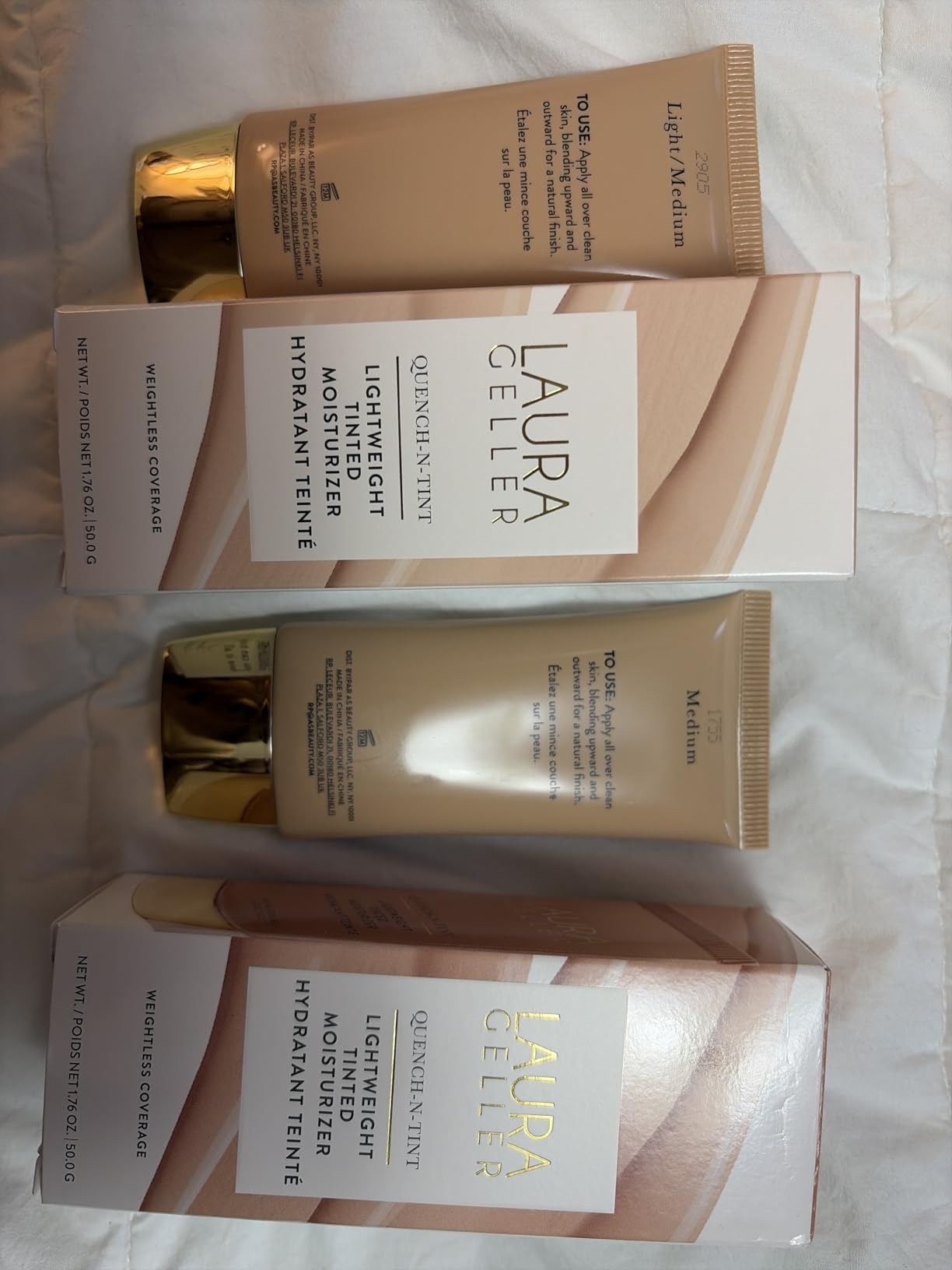 LAURA GELLER Quench-n-Tint Tinted Moisturizer, Hydrating - Medium customer photo 1
