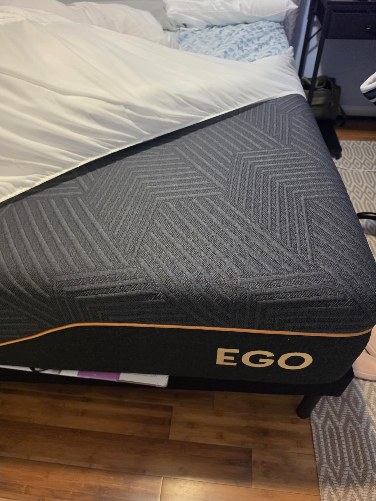 MLILY EGOHOME Queen 14 inch Memory Foam Mattress for Back Pain Relief Firm customer photo 1