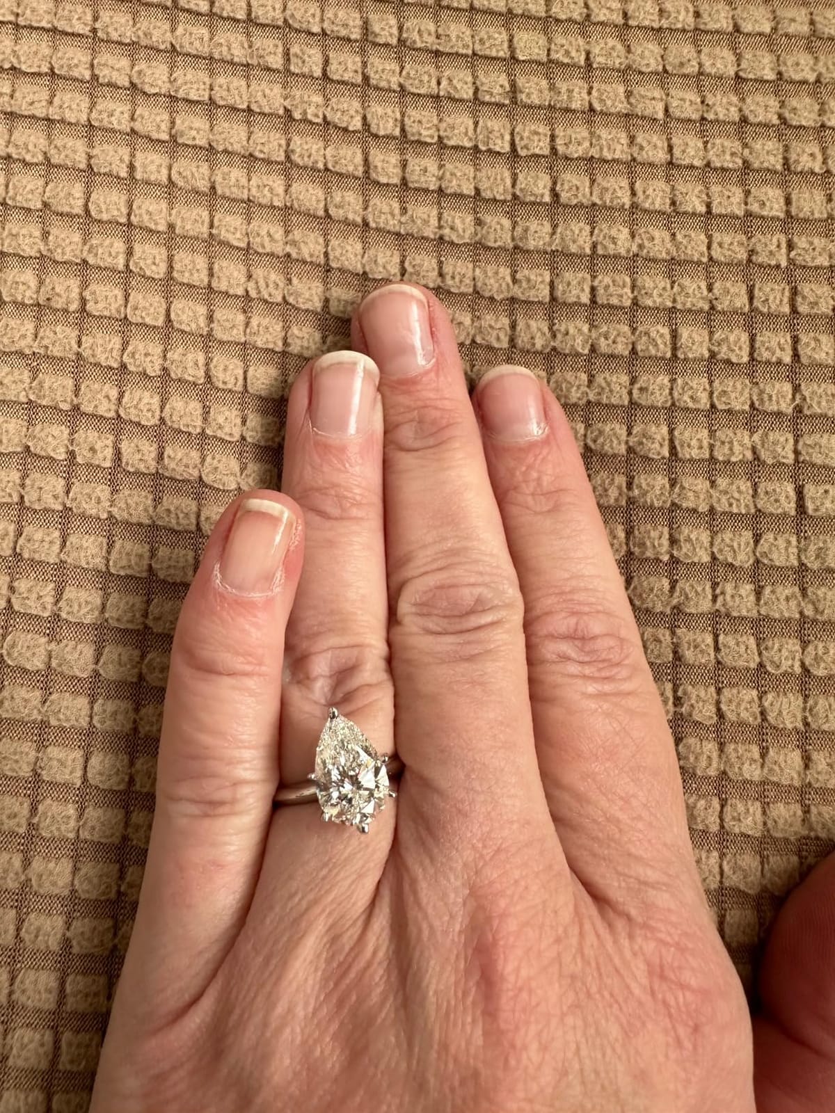 1 to 5 Carat 14K LAB GROWN Solitaire IGI CERTIFIED Diamond Engagement Ring customer photo 1
