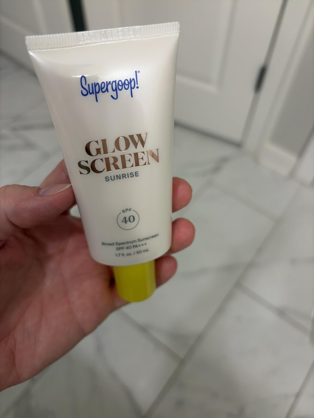 Supergoop! Glowscreen SPF 40 Tinted Sunscreen + Primer customer photo 2