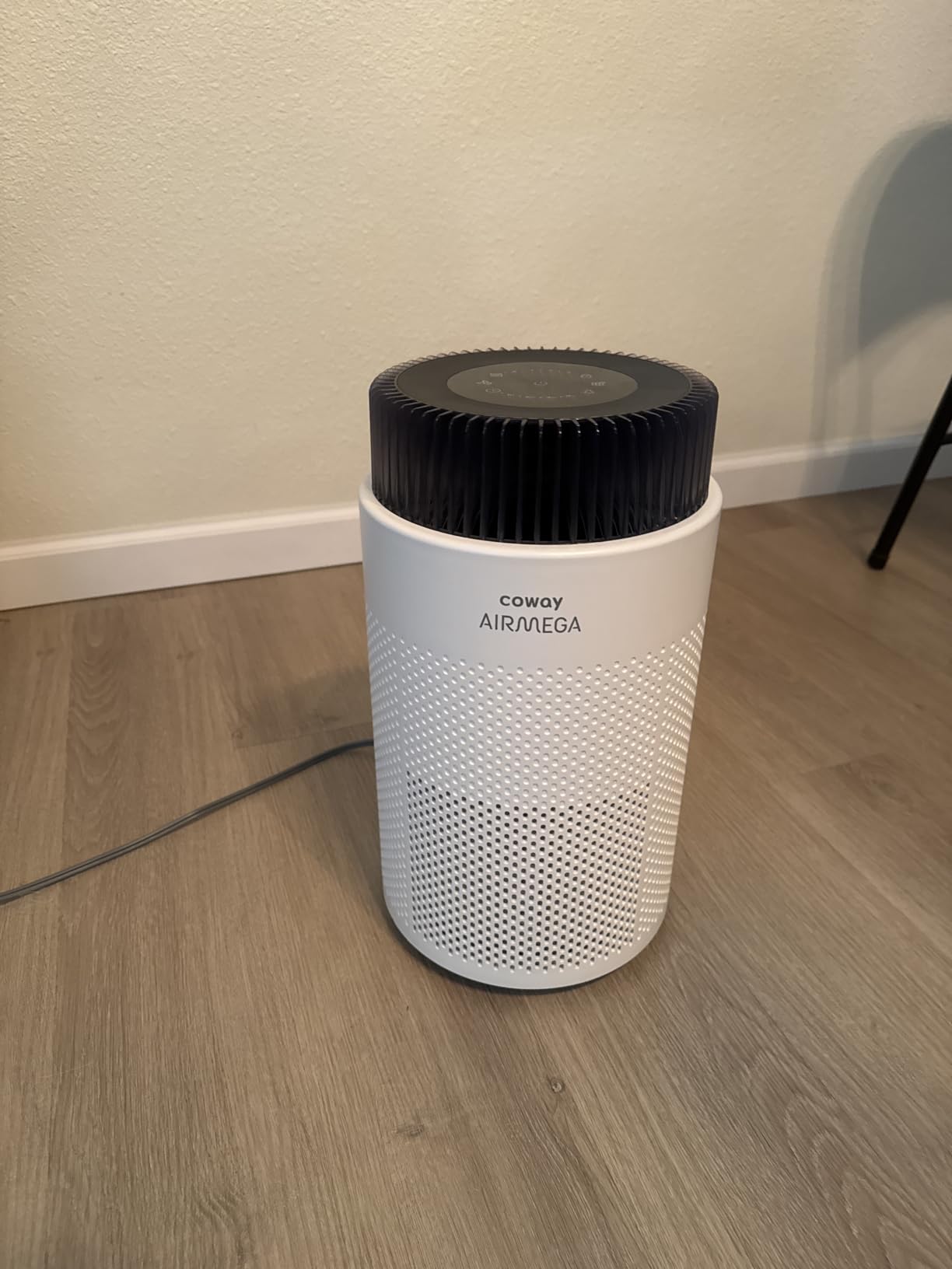 COWAY Air Purifiers for Home up to 810 ft², HEPA and Carbon Filter for Smoke, Allergies, Pet Dander, Odor, AQI Monitor, Auto Mode, Timer, Filter Indicator, Night Light, 2yr Warranty, Airmega 100 White customer photo 2