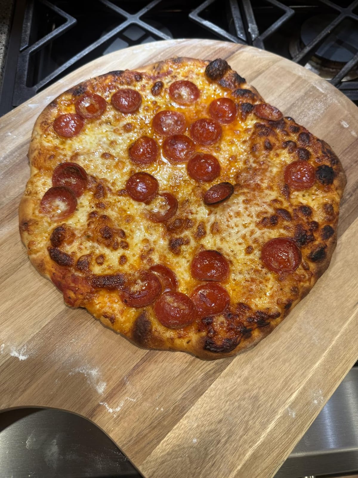 16-Inch Pizza Stone Set for Oven and Grill with Peel, Cutter and Brush customer photo 2
