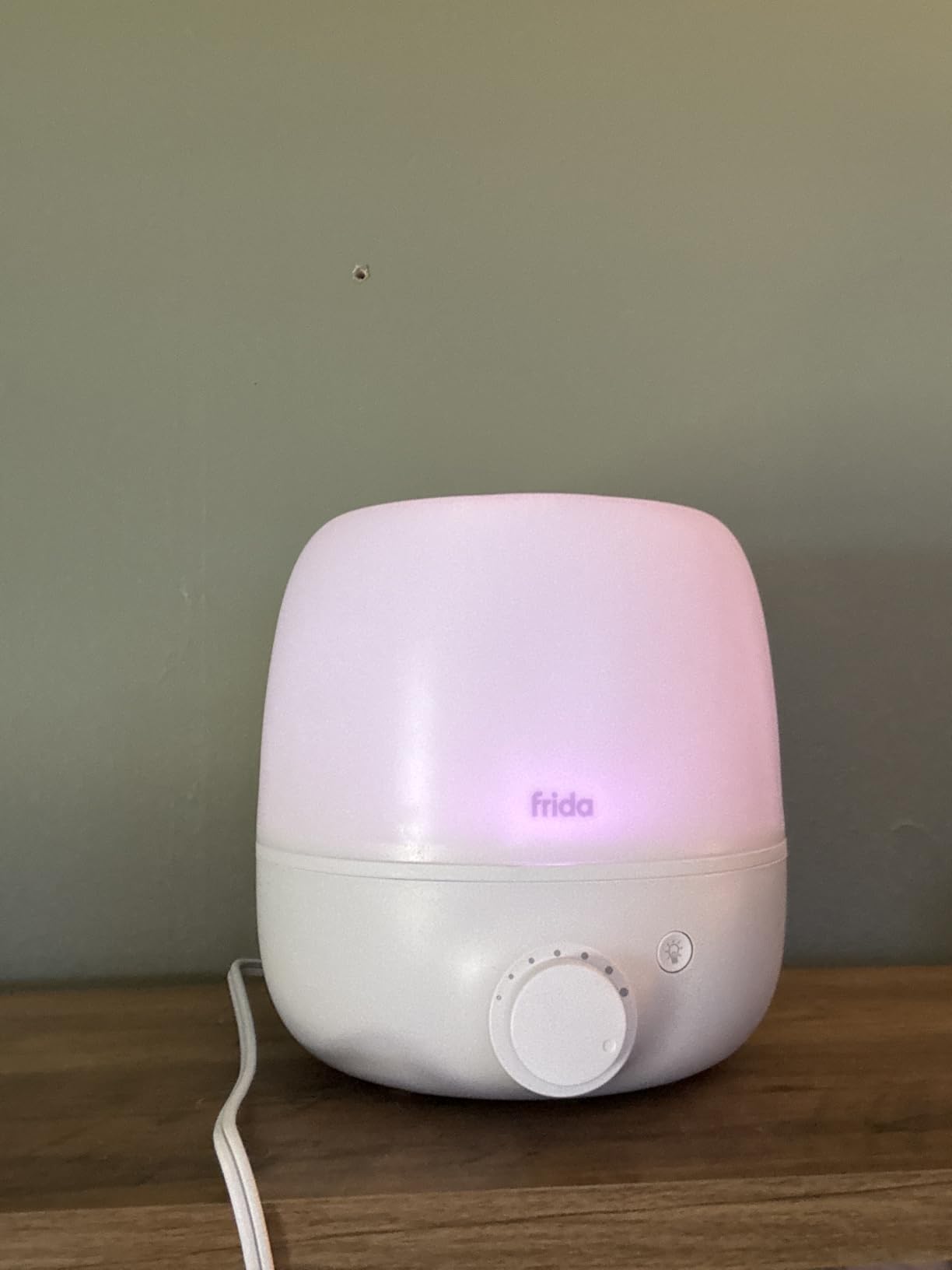 Frida Baby 3-in-1 XL Top Fill Cool Mist Humidifier for Bedroom, Essentials customer photo 1
