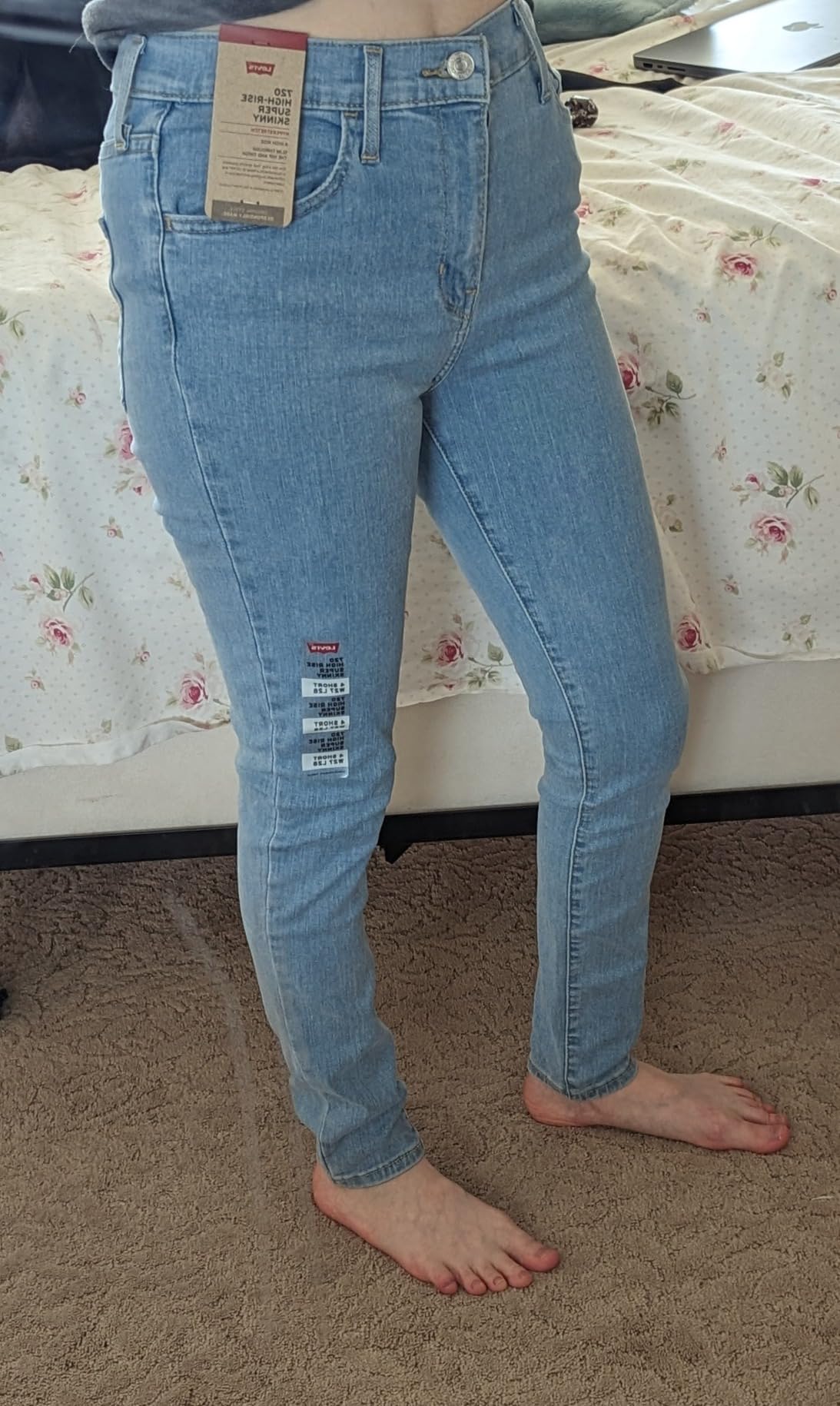 Levi's Womens 720 High Rise Super Skinny Jeans customer photo 1
