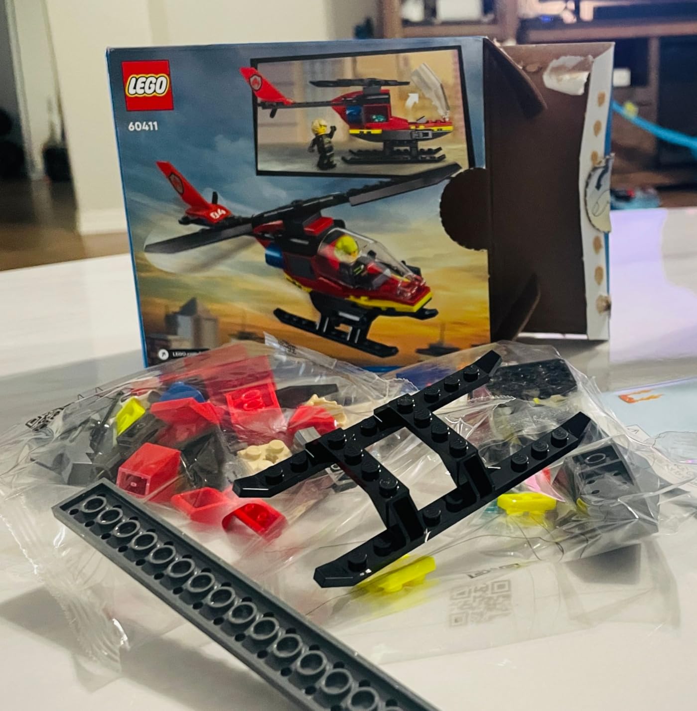 LEGO City Fire Rescue Helicopter 60411 customer photo 1