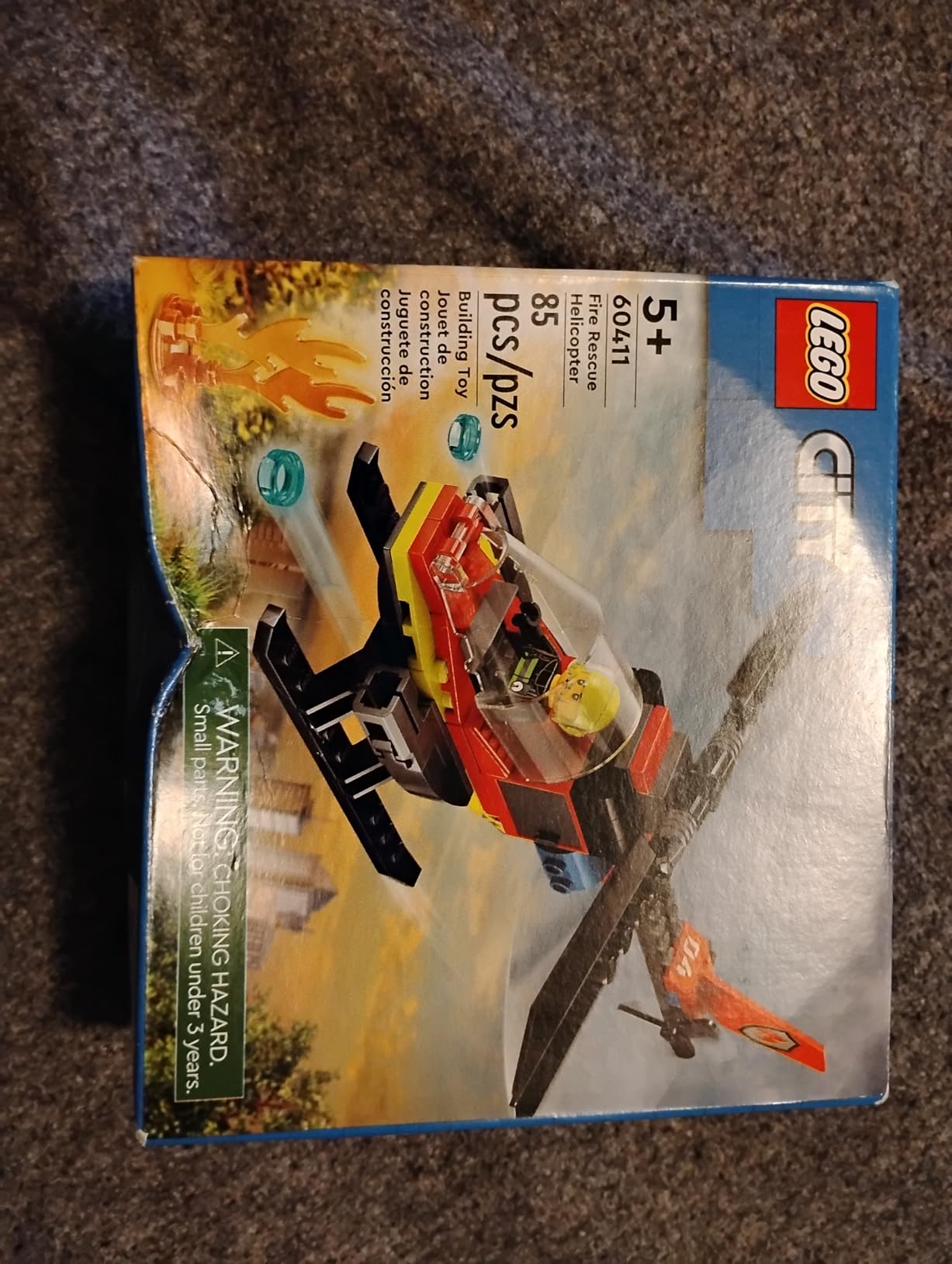 LEGO City Fire Rescue Helicopter 60411 customer photo 2
