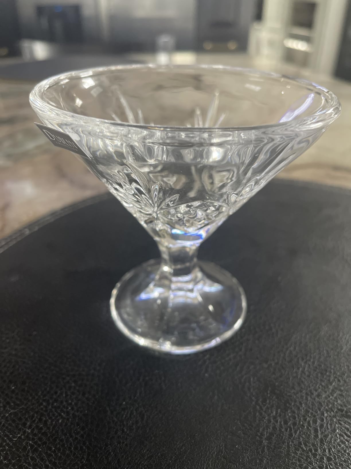Godinger Martini Glasses, Cocktail Glasses, Martini Drinking Glasses, Crystal Cocktail Glass Set - Dublin Collection, Set of 4 customer photo 2