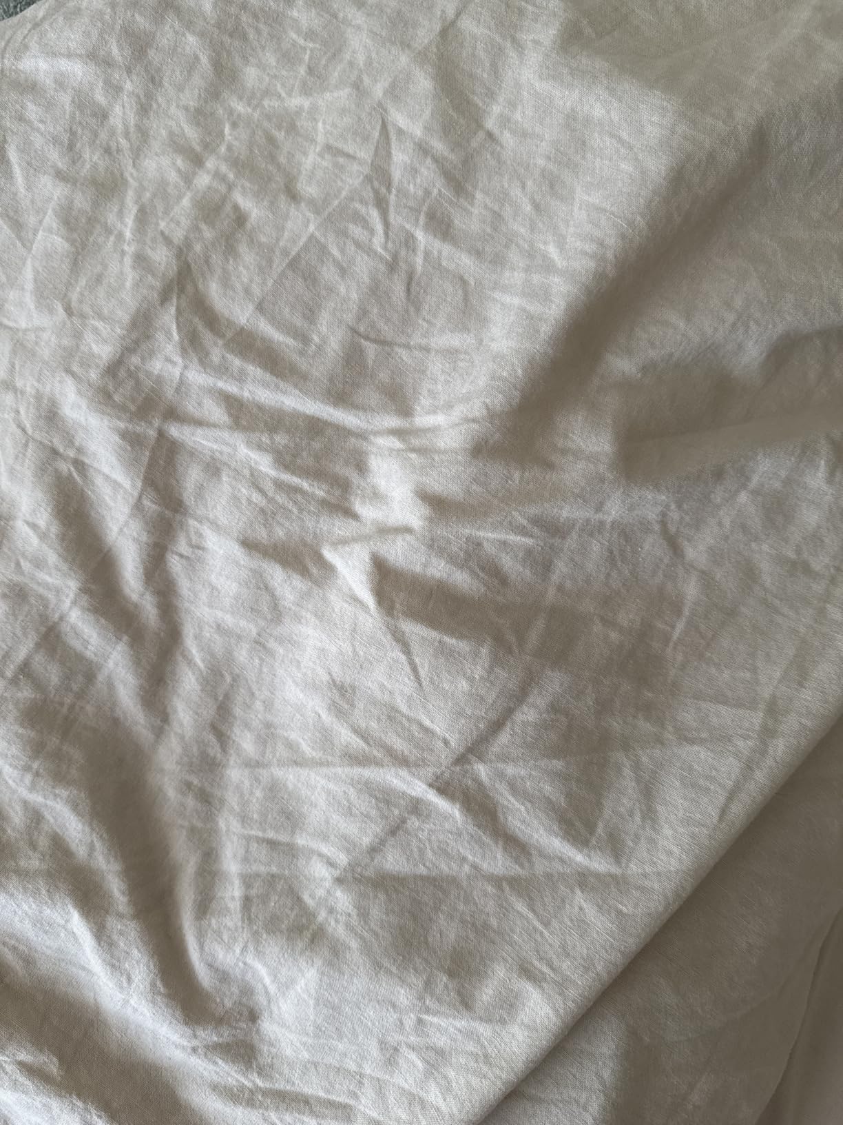SONORO KATE 100% French Linen King Size Sheets Set,Natural Flax Bedding customer photo 2