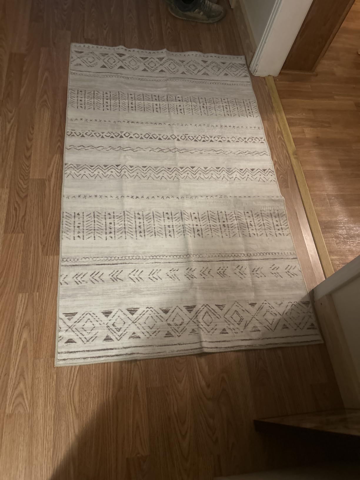 cotiled Boho 5x7 Area Rugs for Living Room: Soft Moroccan Washable Rug customer photo 2