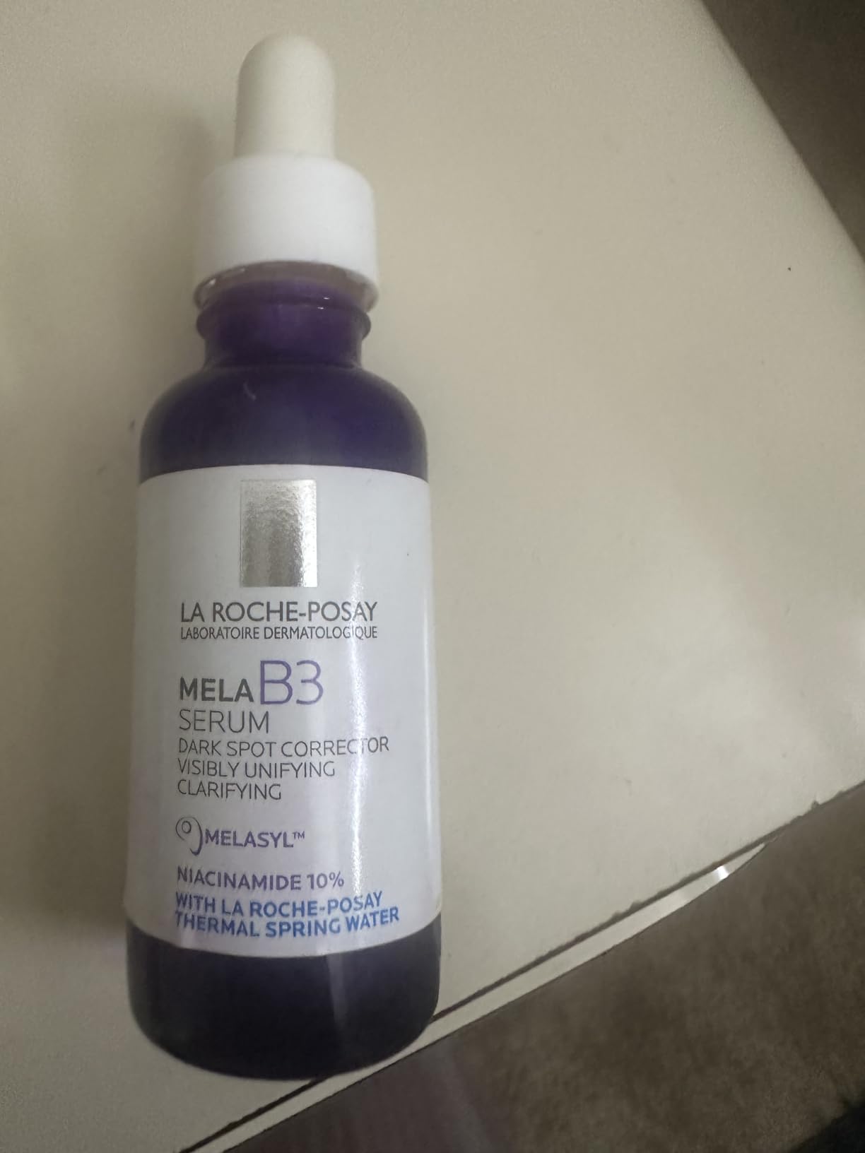La Roche-Posay Mela B3 Niacinamide Serum, Anti-Aging Dark Spot Corrector customer photo 1