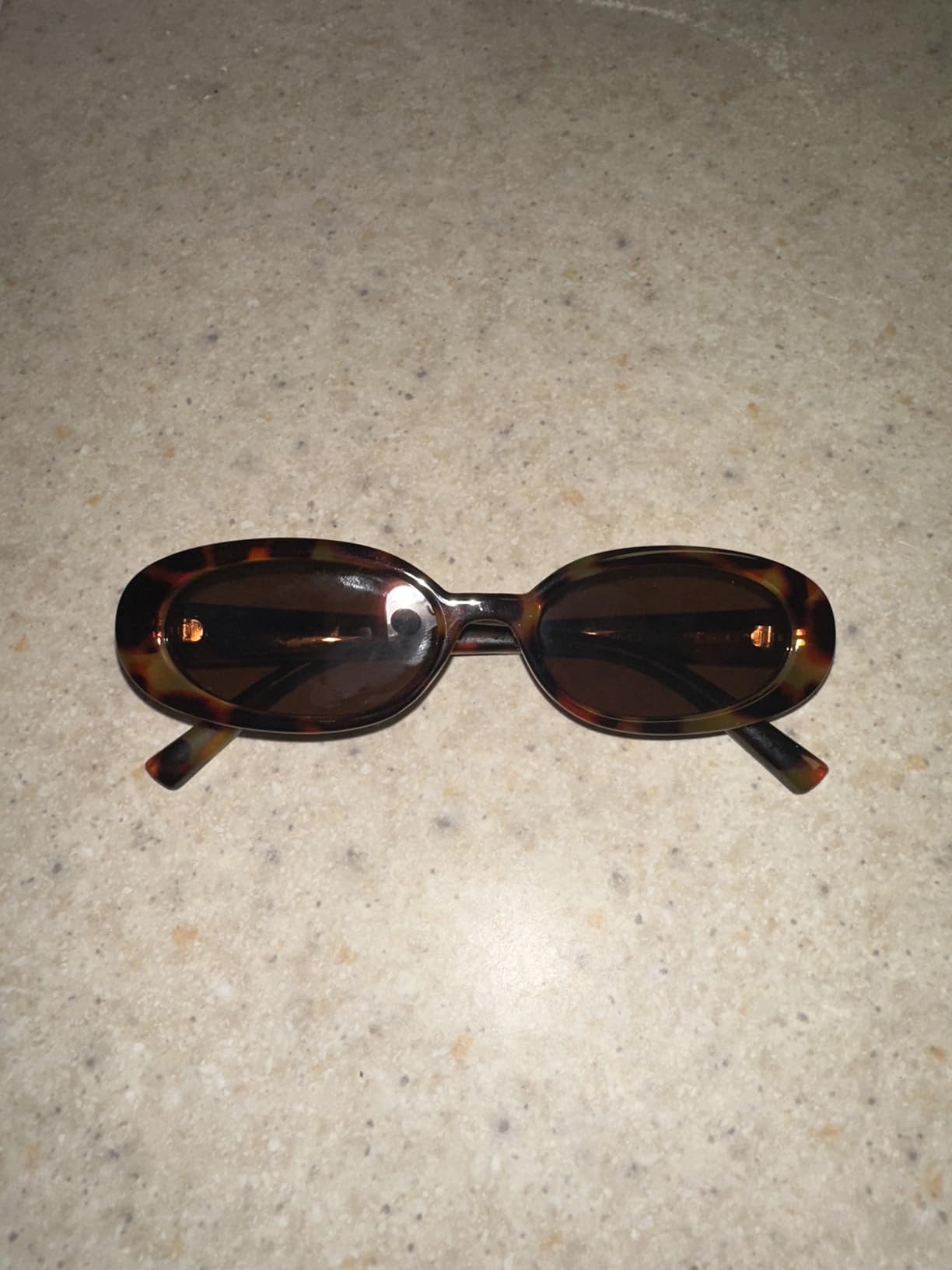 mosanana Tiny Oval Sunglasses for Women with Small Face MS52360 customer photo 2