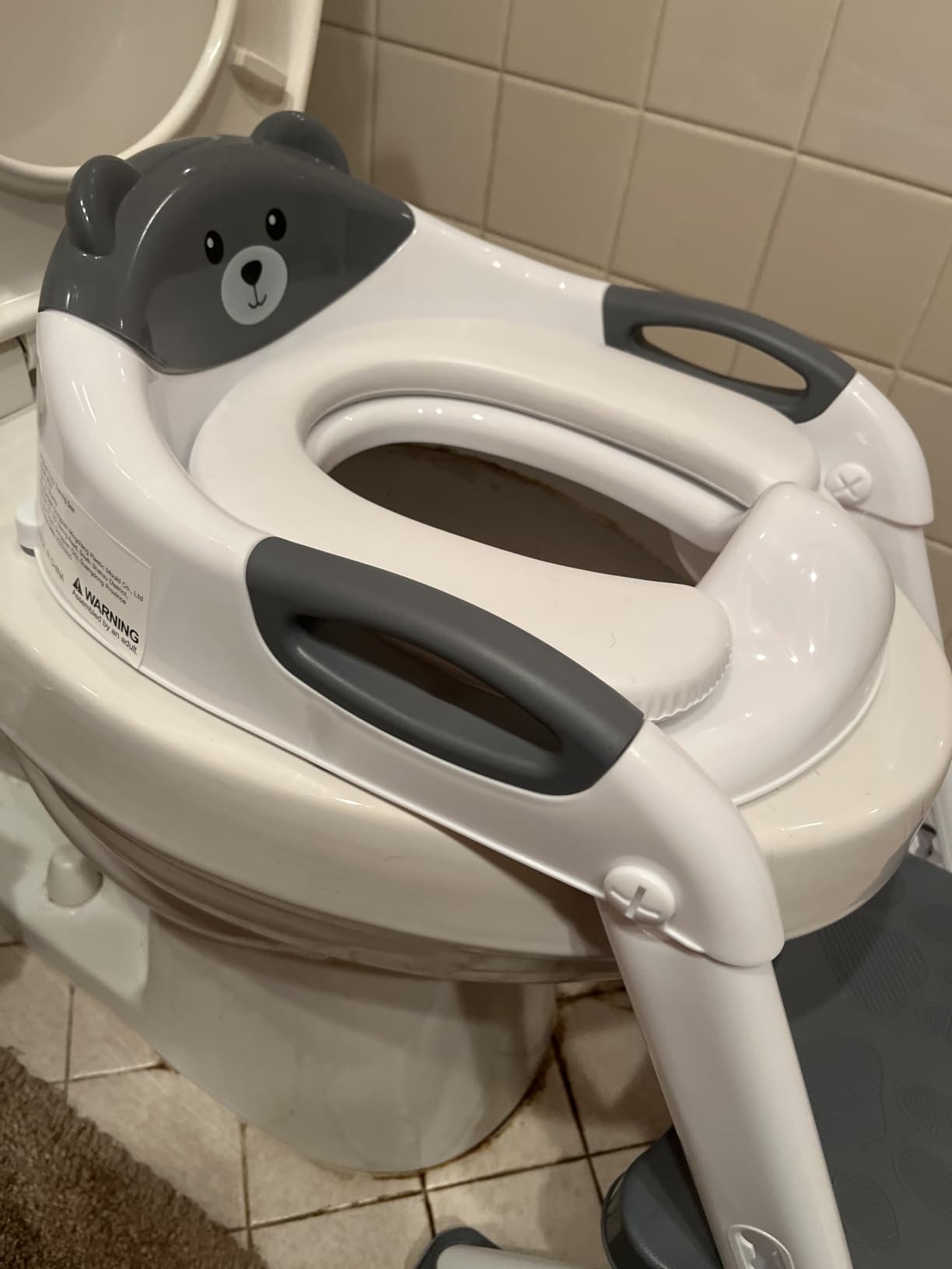 Potty Training Toilet for Toddlers, 2-in-1 Potty Training seat, Anti-Slip customer photo 1