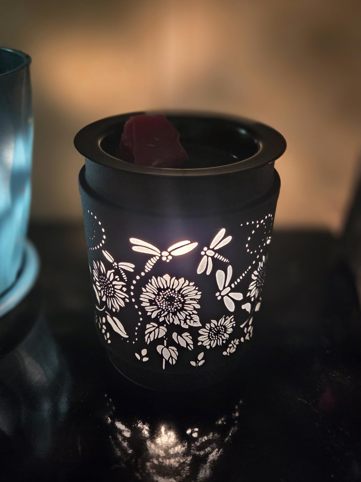 kobodon Sunflower Wax Melt Warmer Metal Wax Warmer for Scented Wax customer photo 1