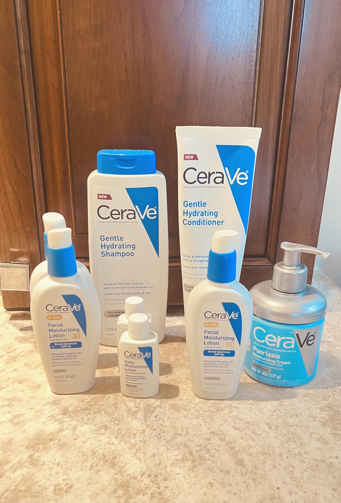CeraVe AM Facial Moisturizing Lotion SPF 50, Face Moisturizer with SPF, 3oz customer photo 2