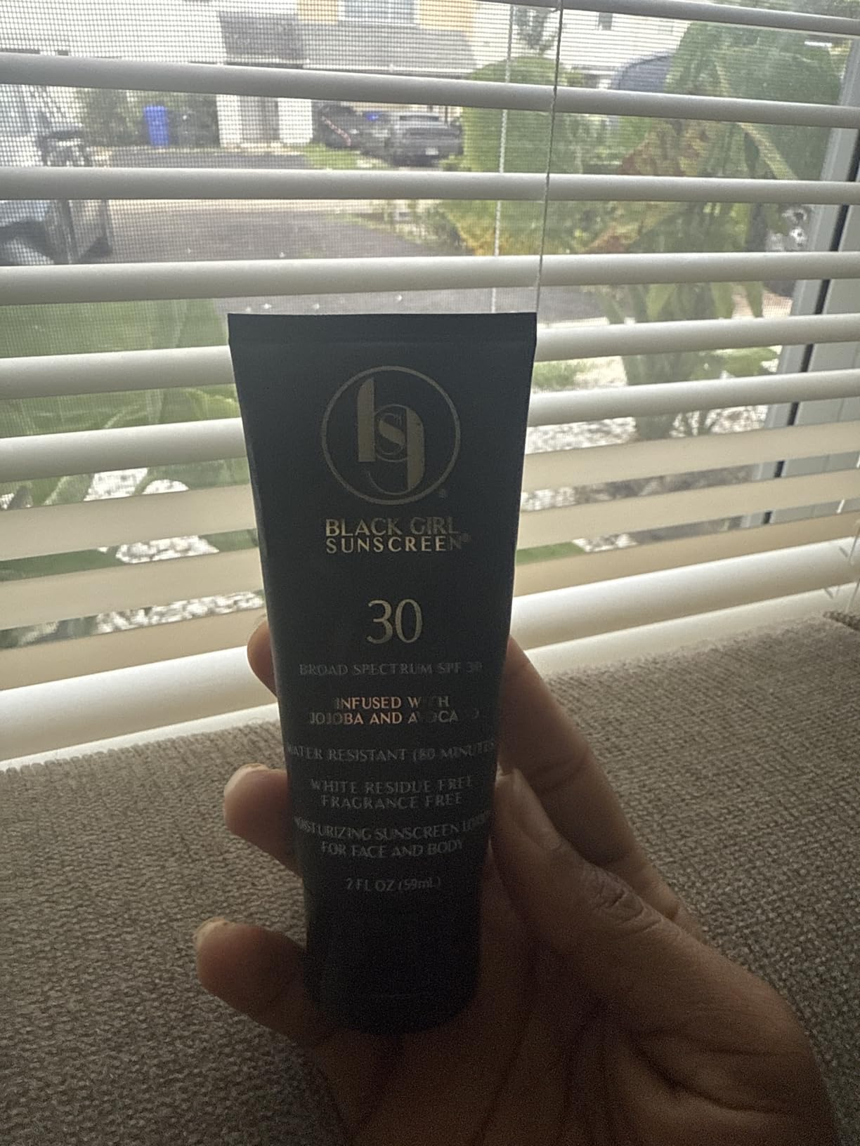 Black Girl Sunscreen Original SPF 30 Face & Body Sunscreen 2 Fl Oz customer photo 1