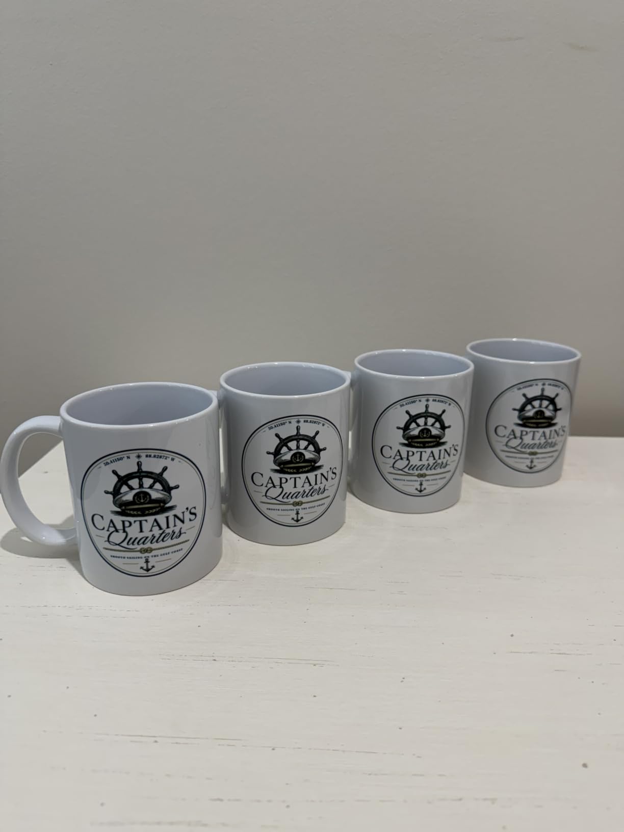 Personalized Coffee Mug, Custom Picture Text or Logo Ceramic Mug, Customized Gift for Men & Women, Taza Personalizada with Photo and Words, Customizable 11 Oz Tea Cup | White customer photo 2